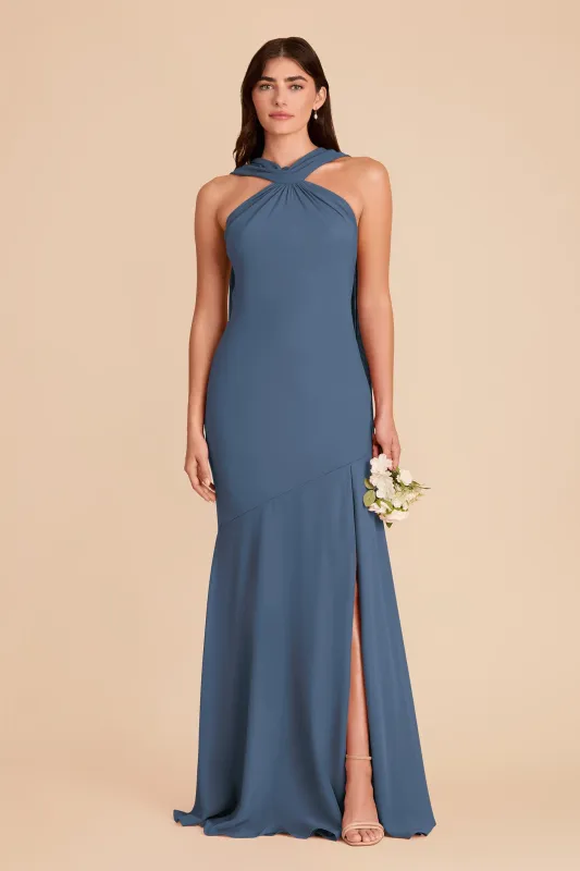 Eileen Chiffon Dress - Twilight made by Birdy Grey