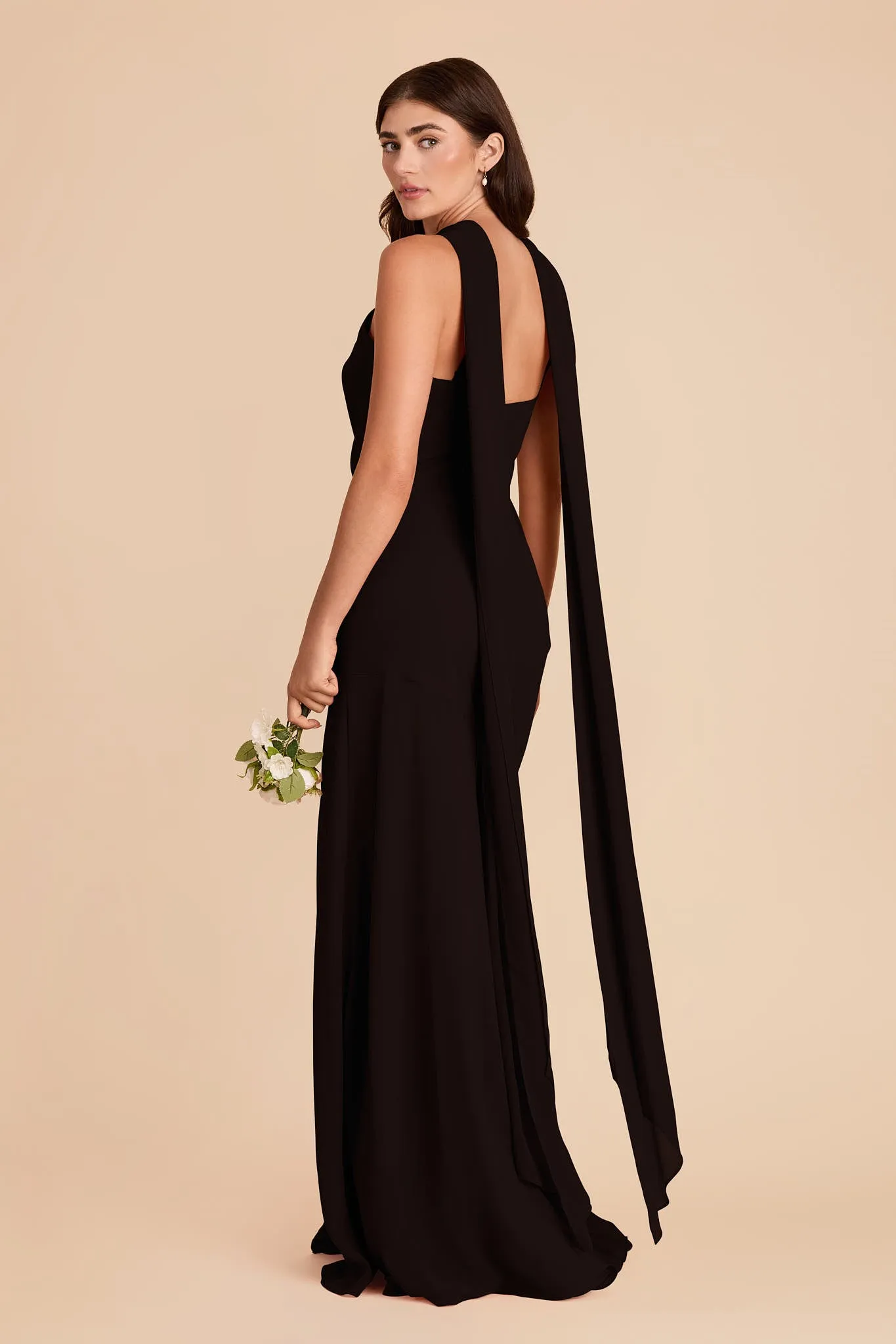 Eileen Chiffon Dress - Black sold by Birdy Grey product image thumbnail 5