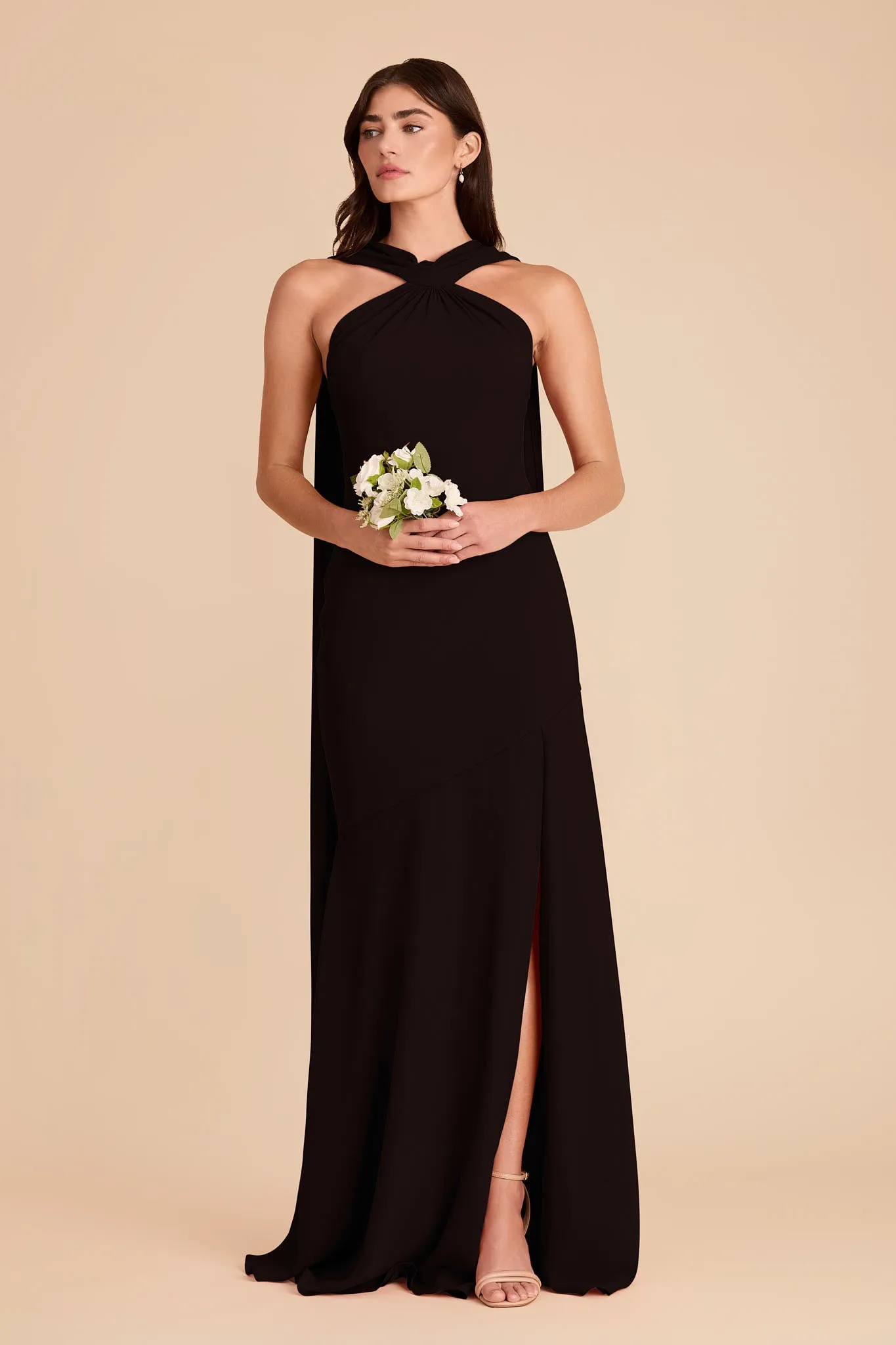 Eileen Chiffon Dress - Black sold by Birdy Grey product image thumbnail 3