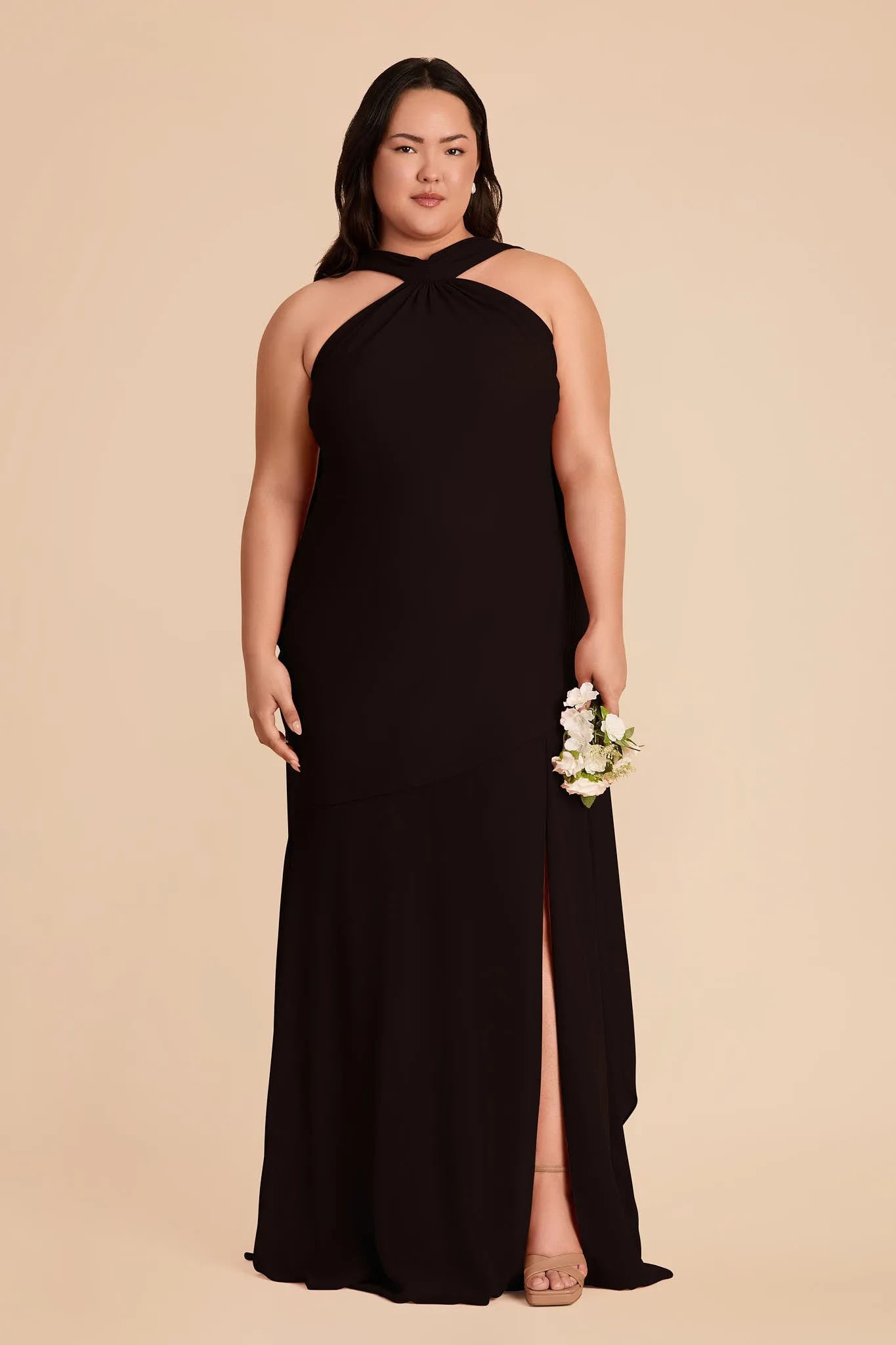 Eileen Chiffon Dress - Black sold by Birdy Grey product image thumbnail 2