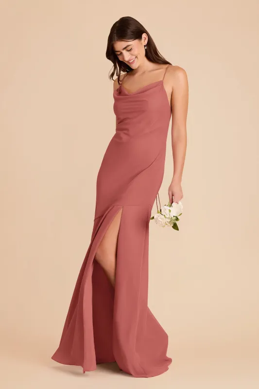 Olivia Chiffon Dress - Wild Rose sold by Birdy Grey