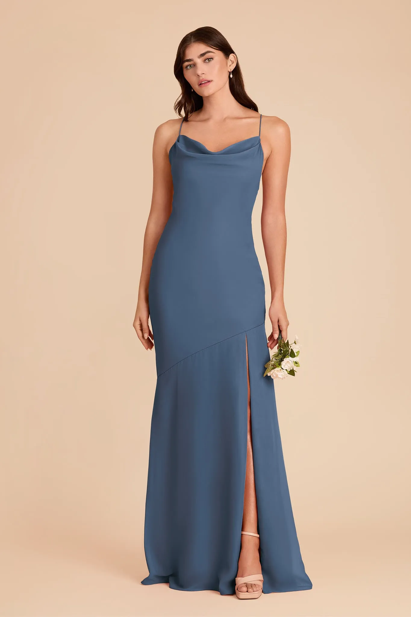 Olivia Chiffon Dress - Twilight sold by Birdy Grey product image thumbnail 3