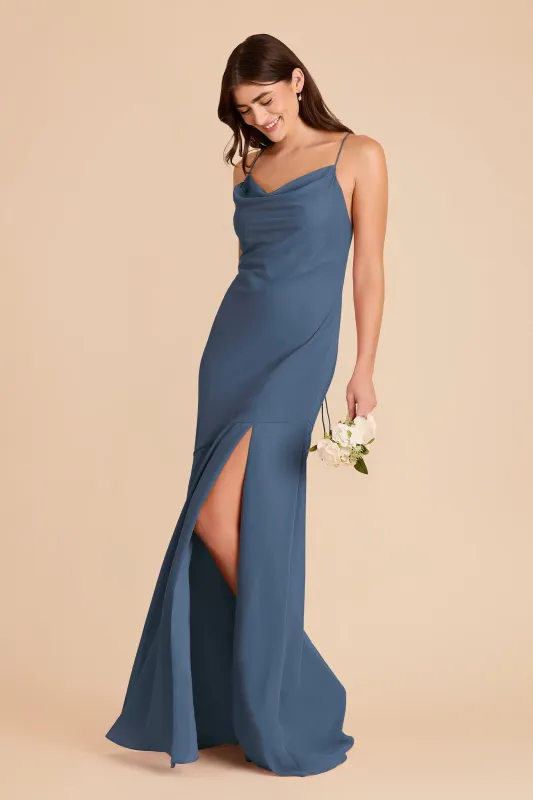 Olivia Chiffon Dress - Twilight sold by Birdy Grey