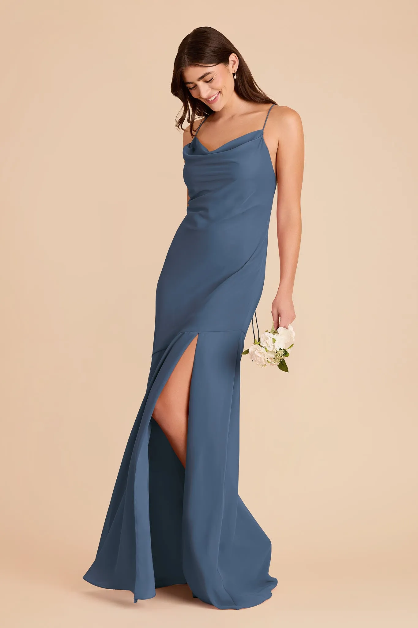 Olivia Chiffon Dress - Twilight sold by Birdy Grey