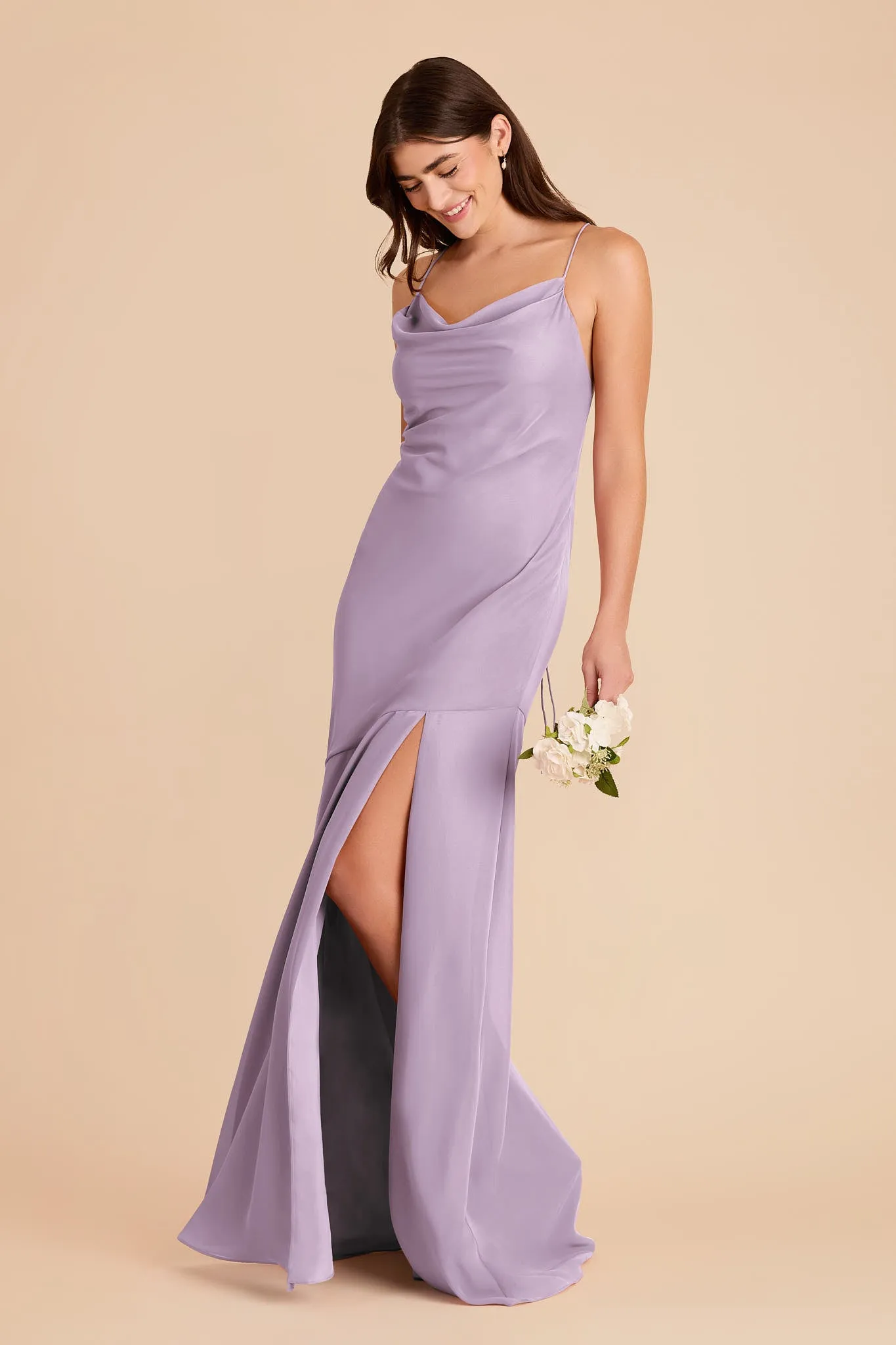Olivia Chiffon Dress - Lavender sold by Birdy Grey product image thumbnail 3
