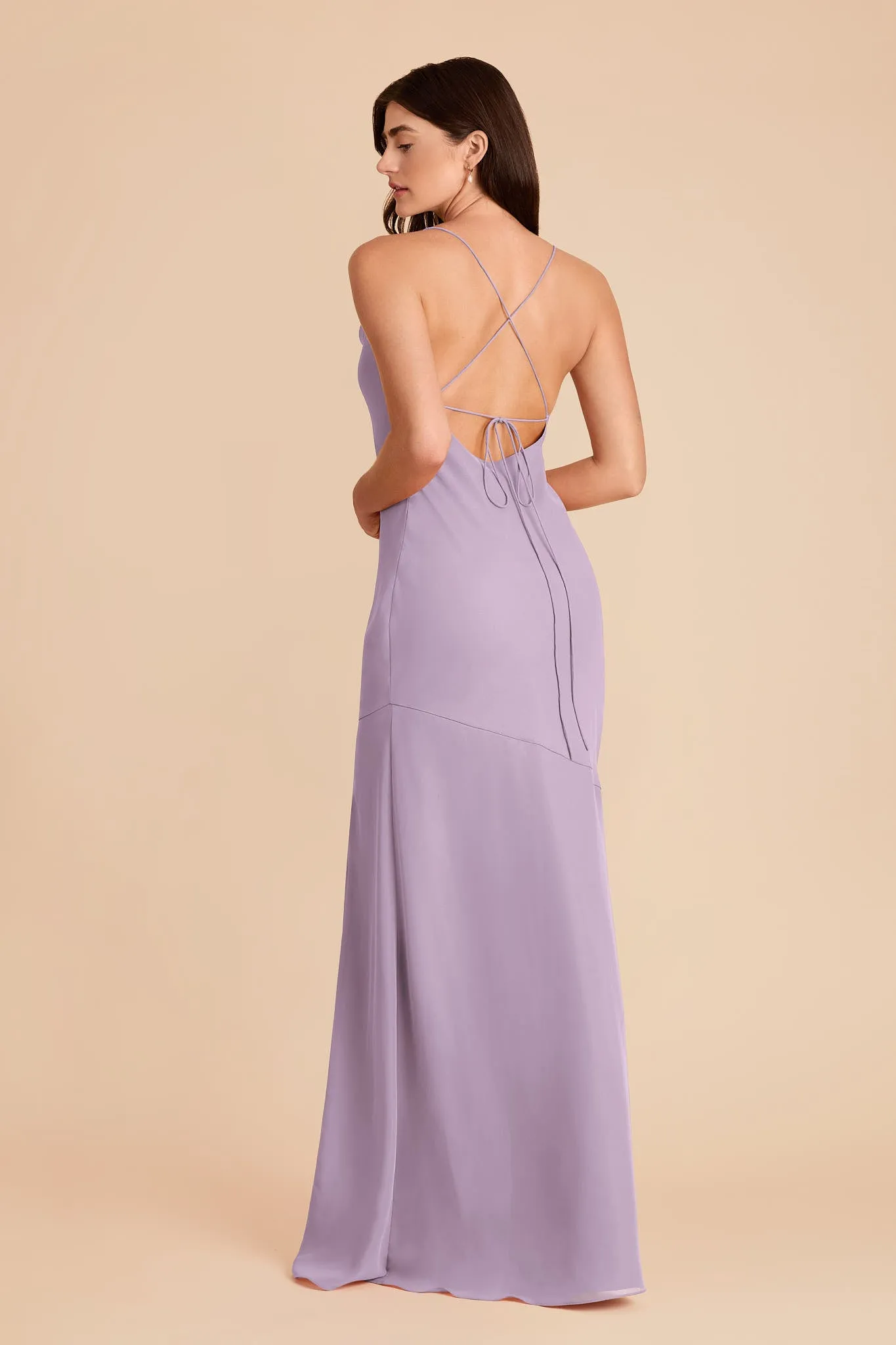 Olivia Chiffon Dress - Lavender sold by Birdy Grey product image thumbnail 4