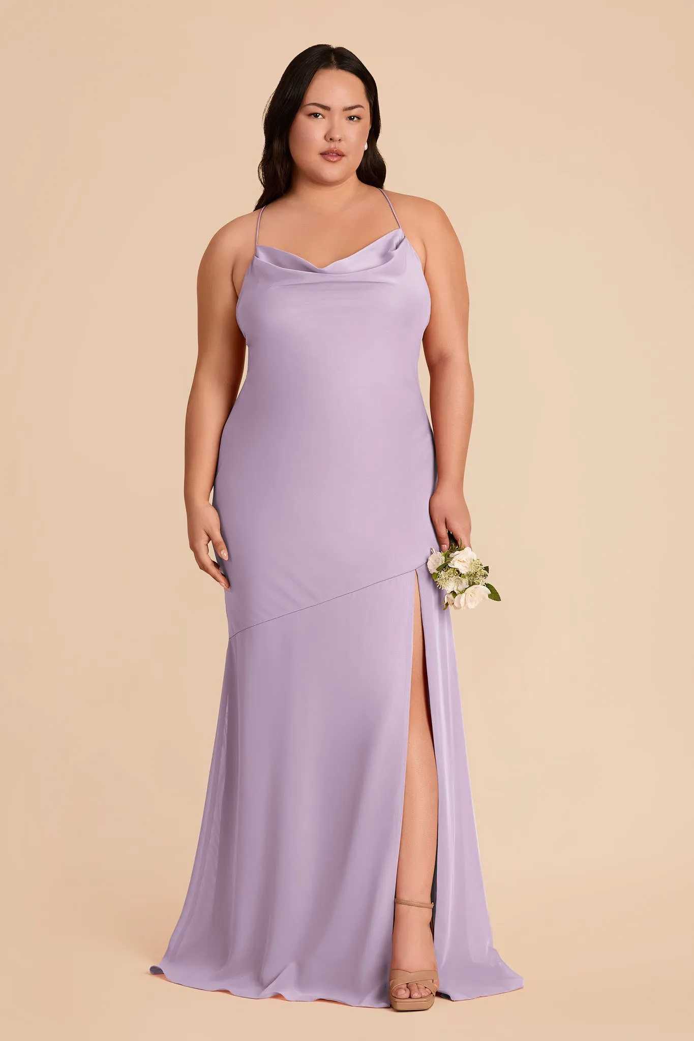 Olivia Chiffon Dress - Lavender sold by Birdy Grey product image thumbnail 2