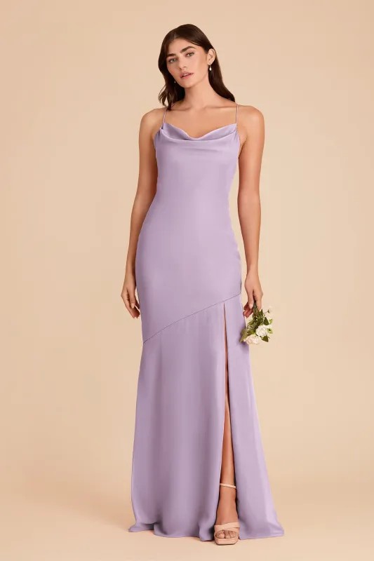 Olivia Chiffon Dress - Lavender sold by Birdy Grey