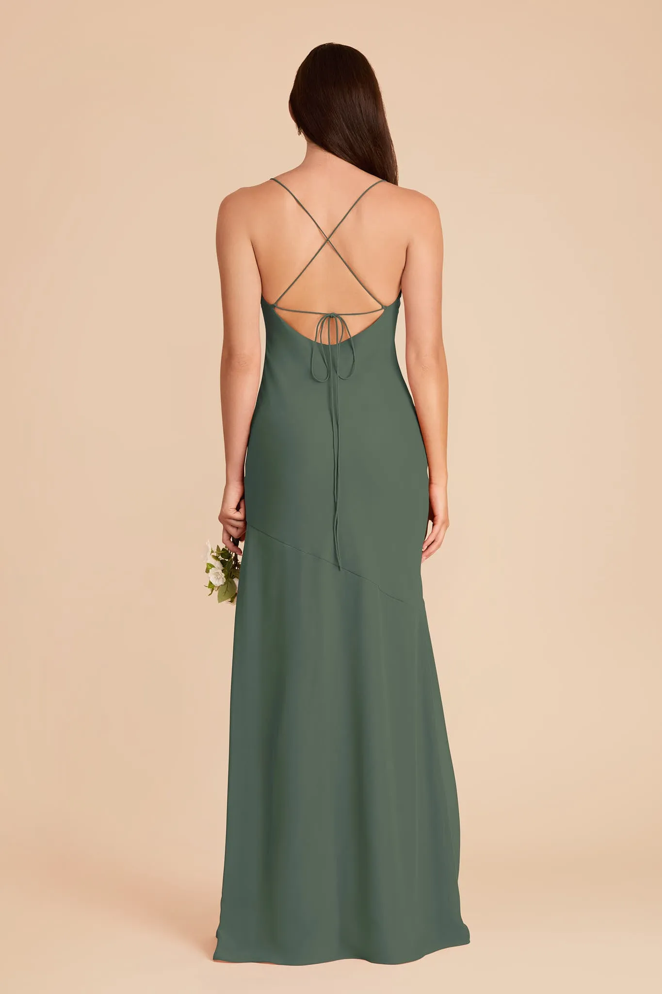 Olivia Chiffon Dress - Eucalyptus sold by Birdy Grey product image thumbnail 4