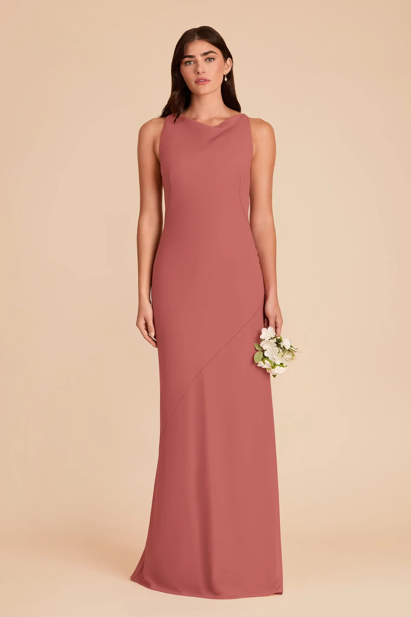 Destiny Chiffon Dress - Wild Rose sold by Birdy Grey