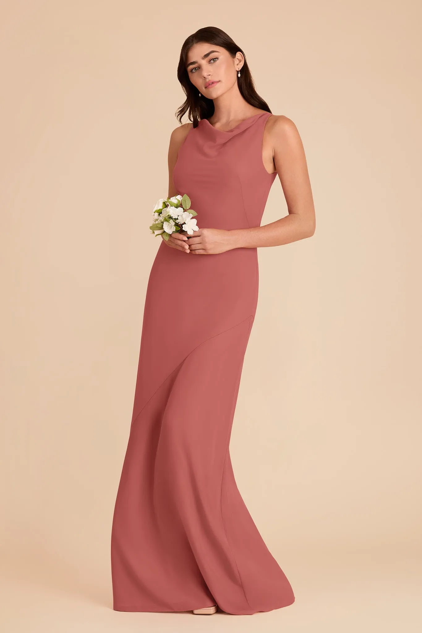 Destiny Chiffon Dress - Wild Rose sold by Birdy Grey product image thumbnail 2