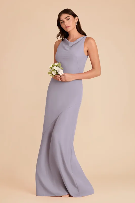 Destiny Chiffon Dress - Dusty Lilac sold by Birdy Grey