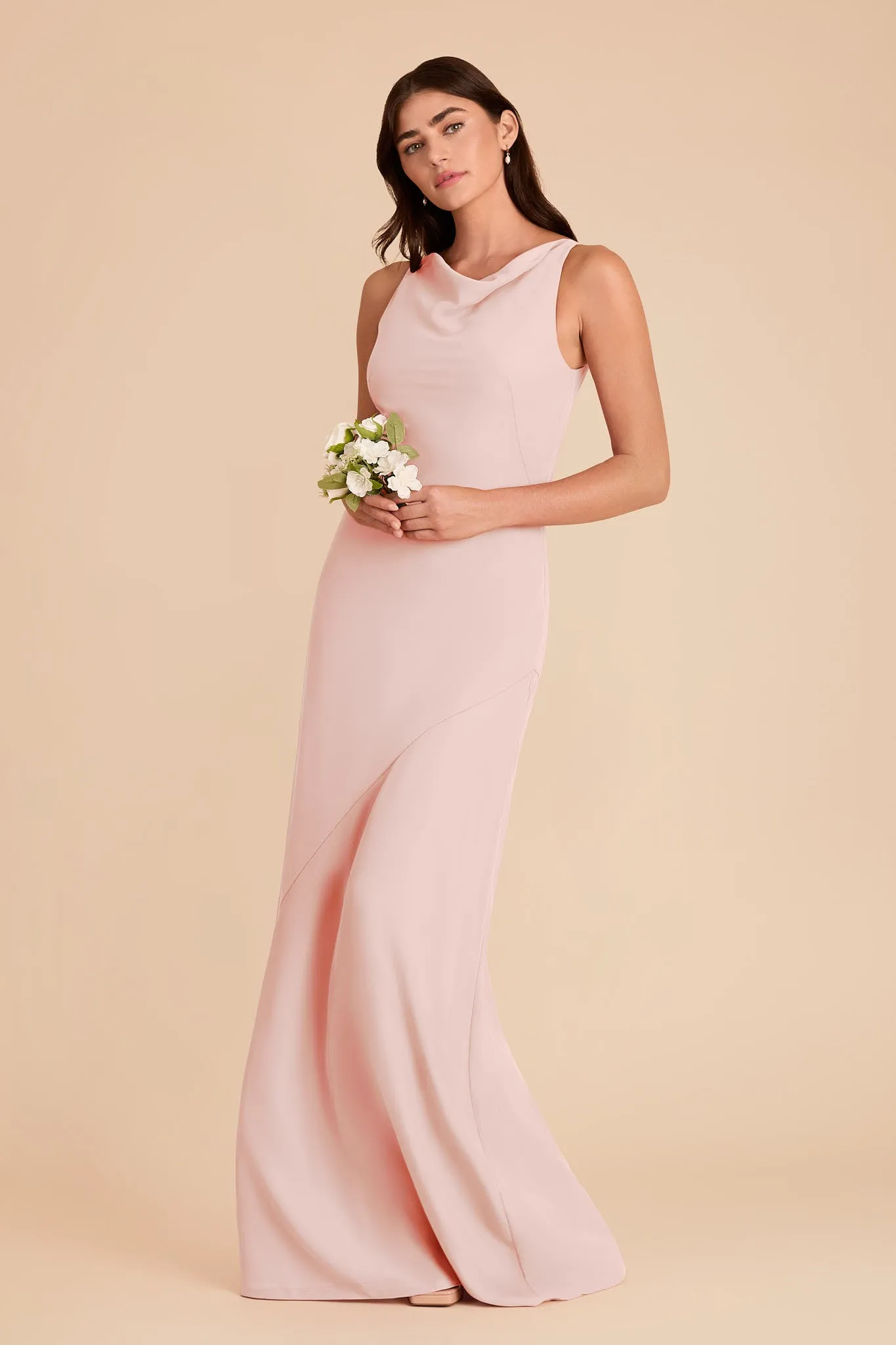 Destiny Chiffon Dress - Blush Pink sold by Birdy Grey product image thumbnail 3