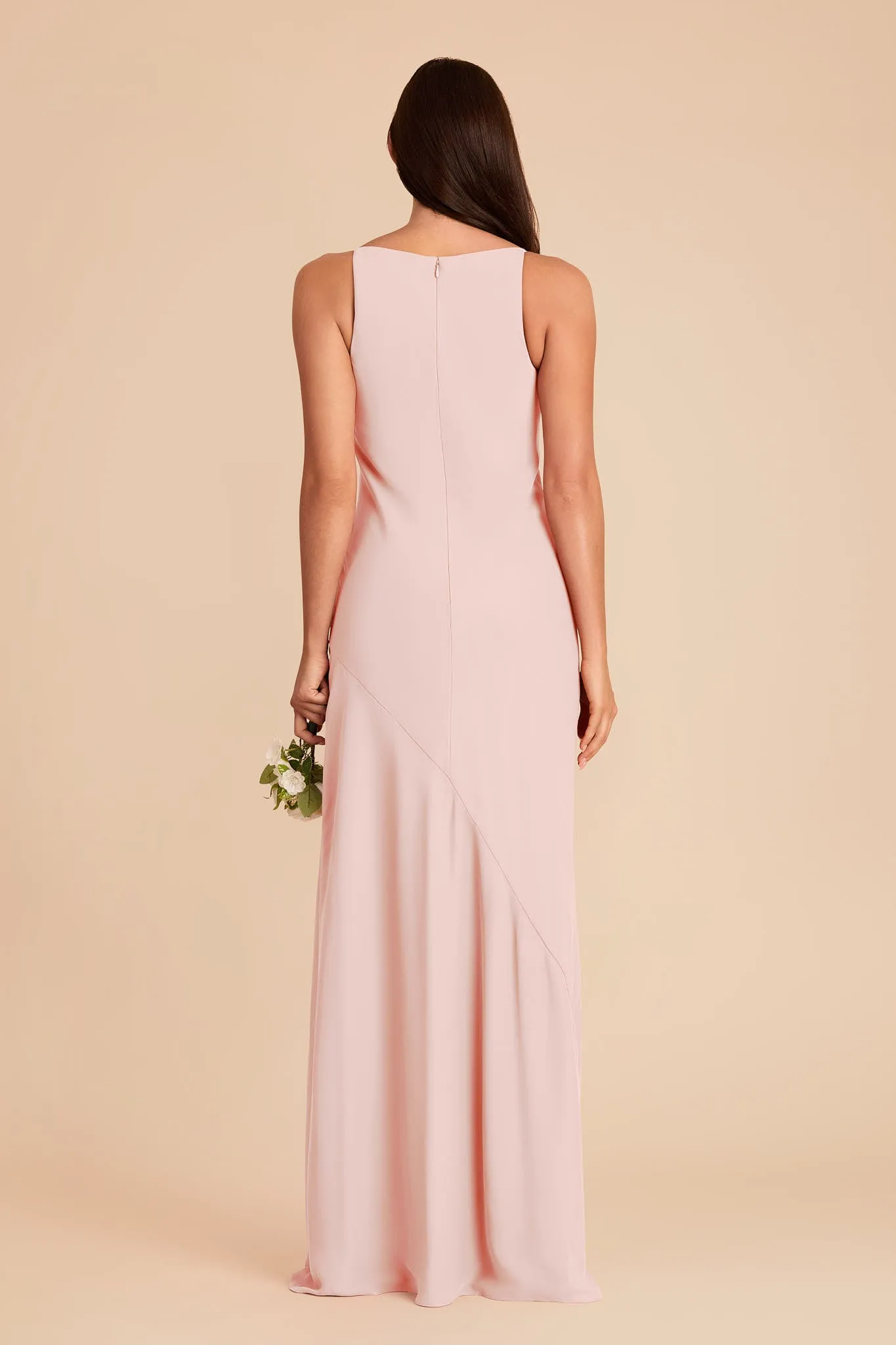 Destiny Chiffon Dress - Blush Pink sold by Birdy Grey product image thumbnail 5