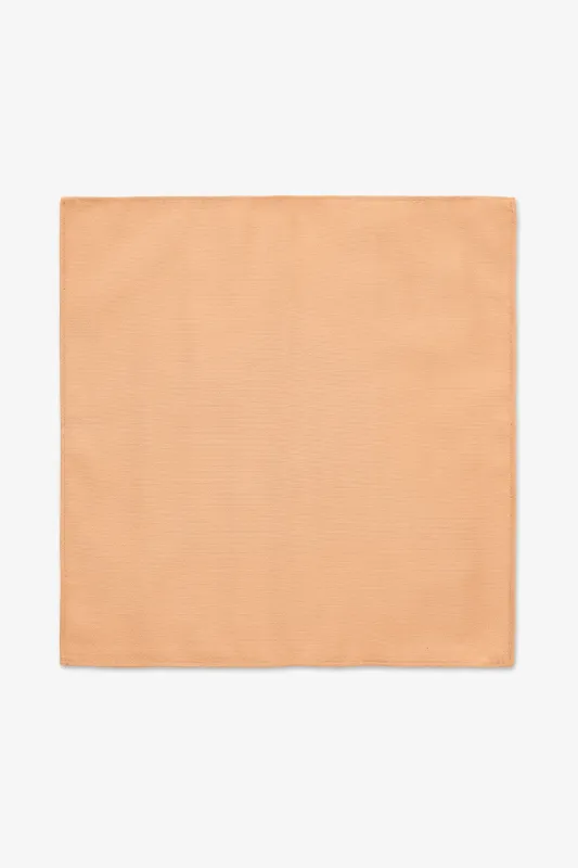 Didi Pocket Squares - Peach sold by Birdy Grey