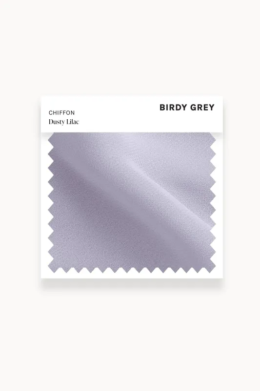 Swatch Chiffon Swatch - Dusty Lilac sold by Birdy Grey