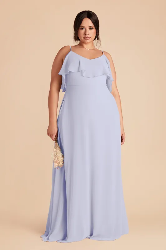 Jane Chiffon Dress - Periwinkle Blue sold by Birdy Grey