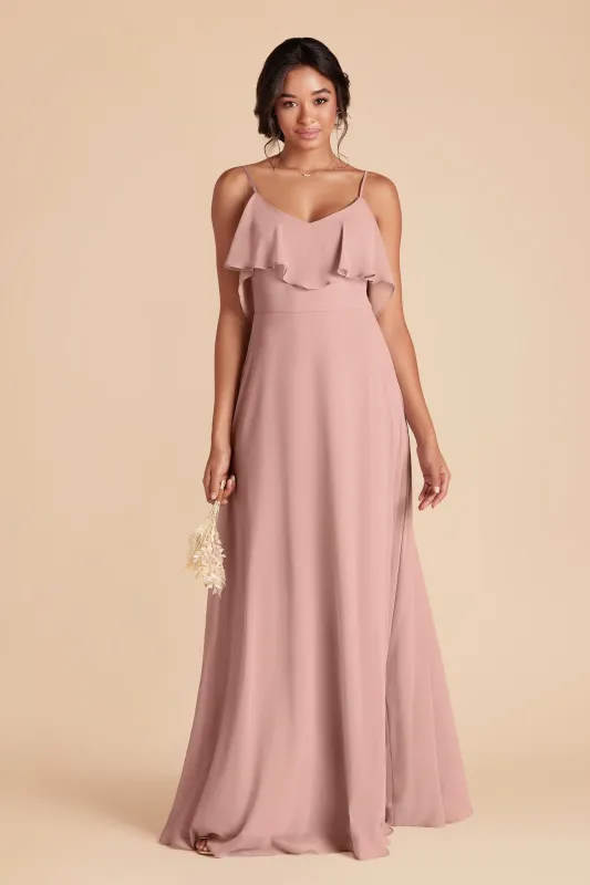 Jane Chiffon Dress - English Rose sold by Birdy Grey