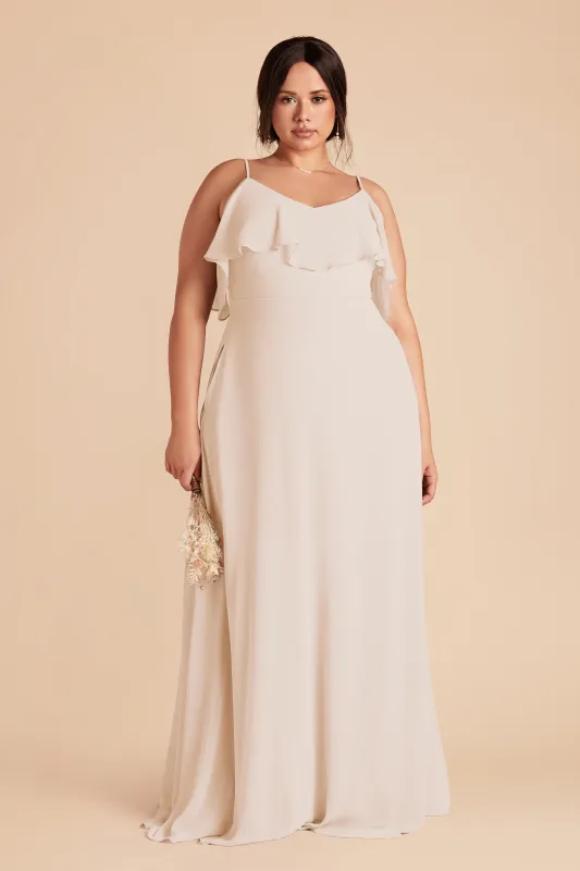 Jane Chiffon Dress - Champagne sold by Birdy Grey