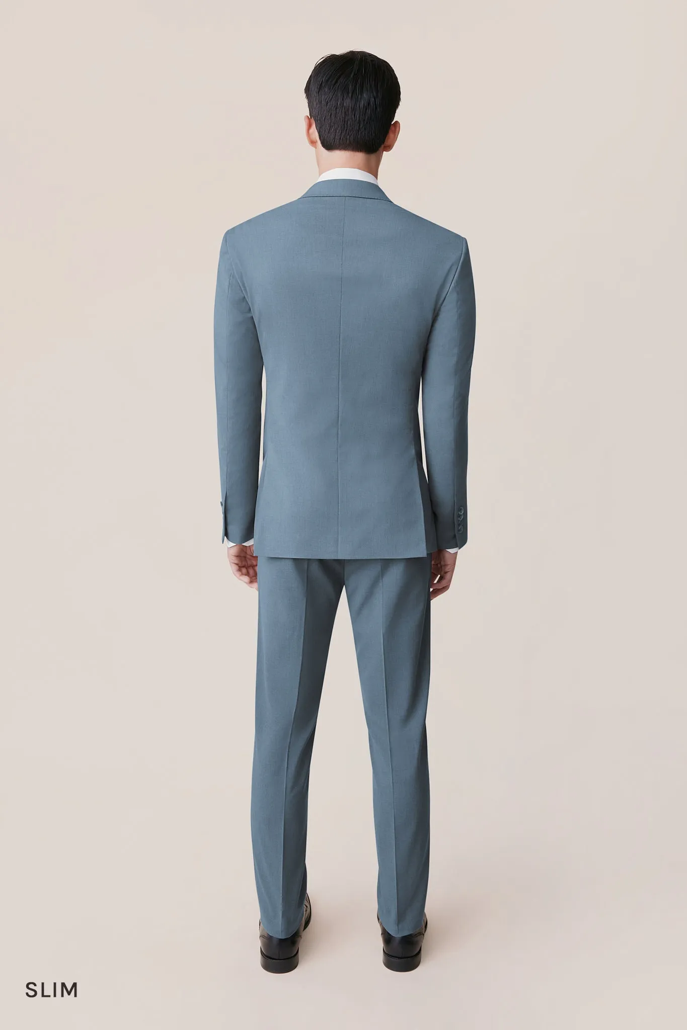 Taylor Suit - Heathered French Blue sold by Birdy Grey product image thumbnail 5