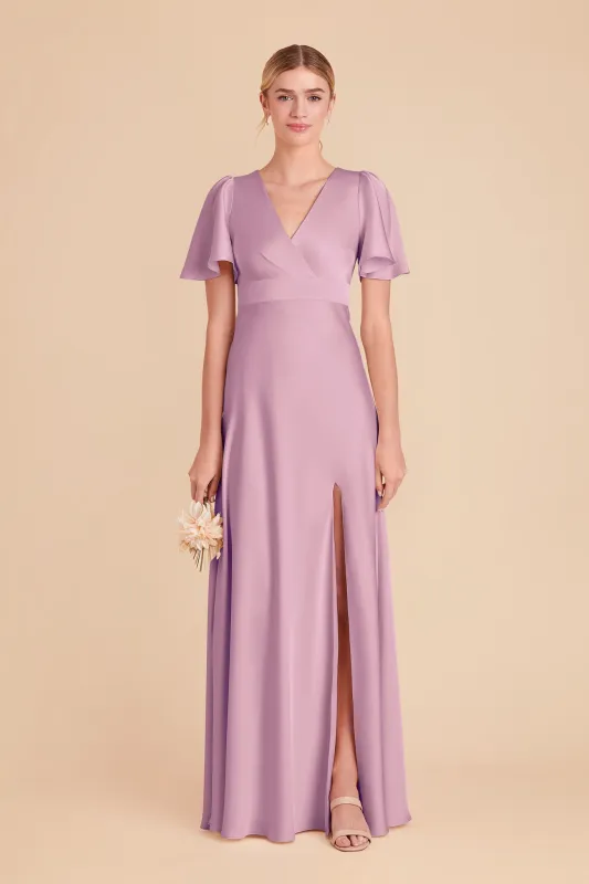 Marni Matte Satin Dress - Orchid sold by Birdy Grey