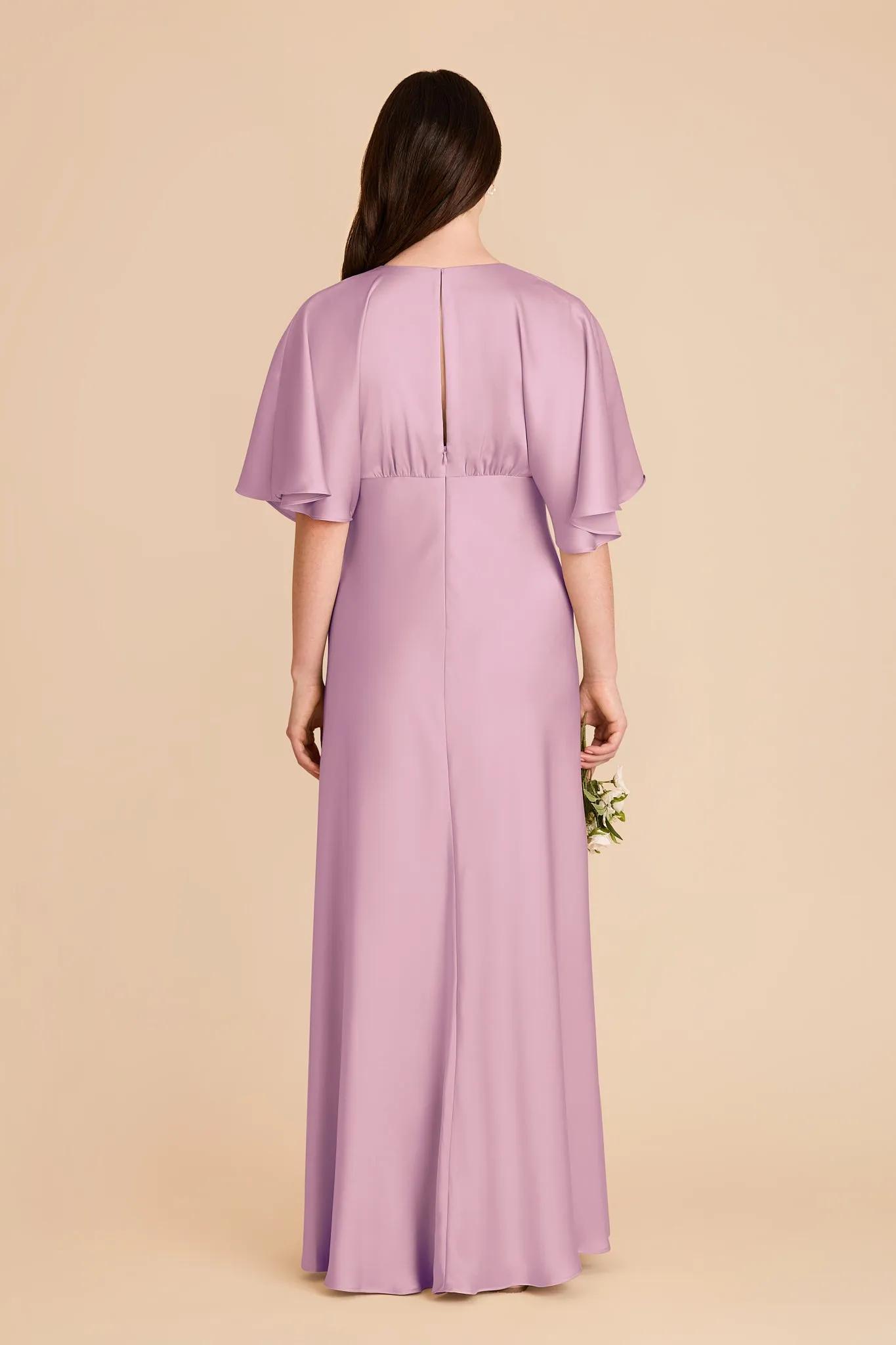 Shyla Matte Satin Dress - Orchid sold by Birdy Grey product image thumbnail 5