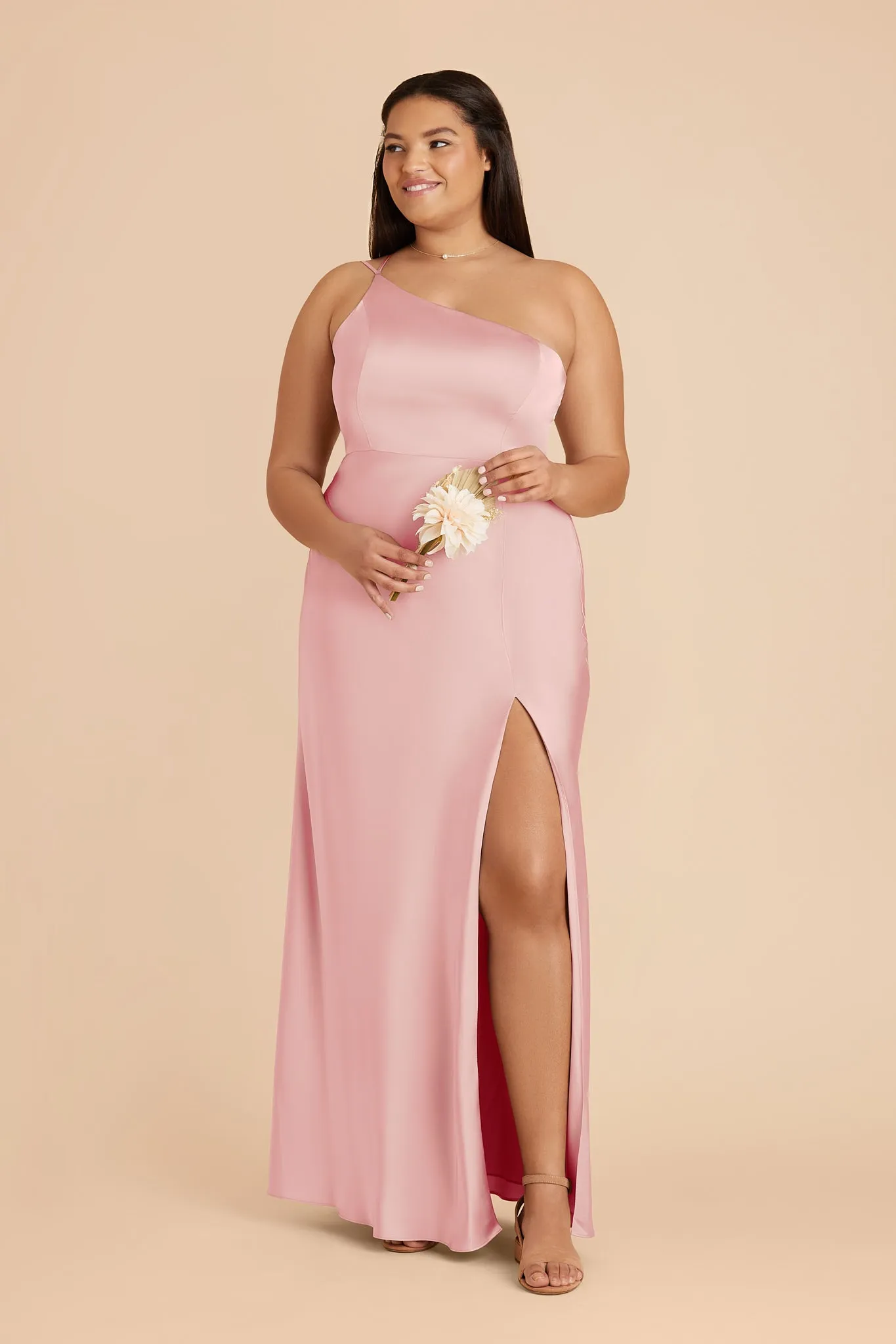 Kensie Matte Satin Dress - Fondant Pink sold by Birdy Grey product image thumbnail 2