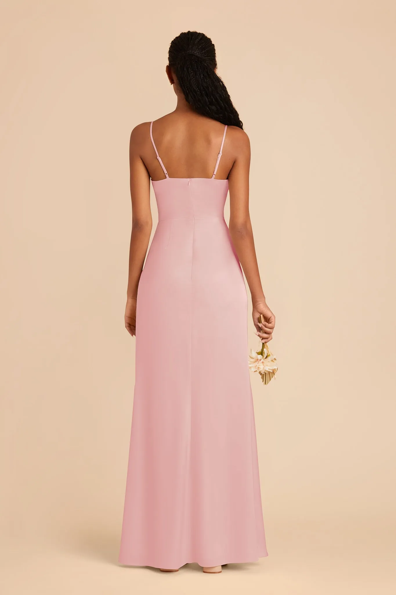 Lydia Matte Satin Dress - Fondant Pink sold by Birdy Grey product image thumbnail 4