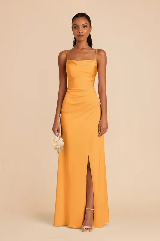 Lydia Matte Satin Dress - Mango made by Birdy Grey