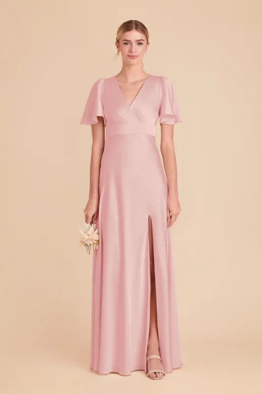 Marni Matte Satin Dress - Fondant Pink sold by Birdy Grey