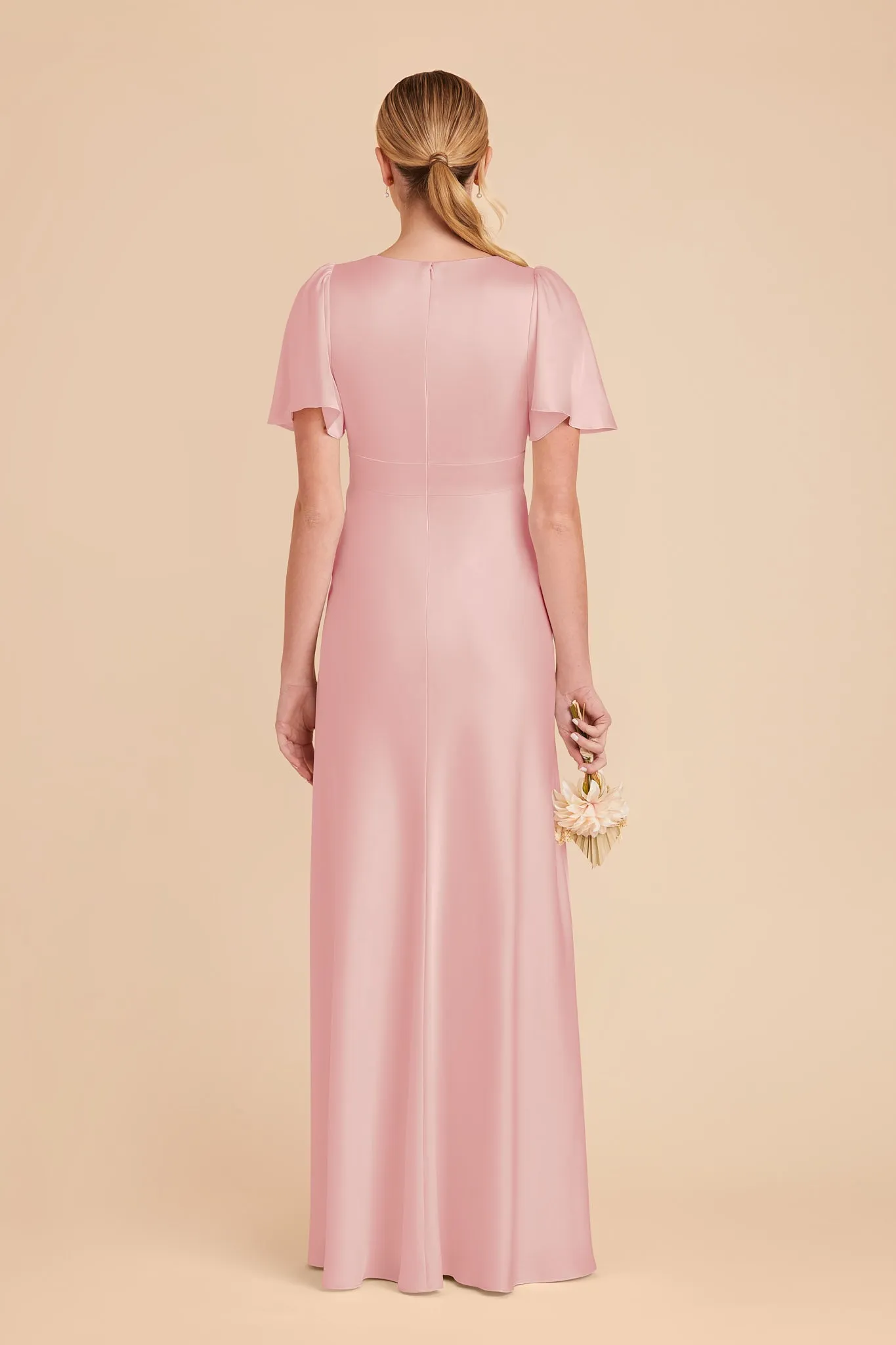 Marni Matte Satin Dress - Fondant Pink sold by Birdy Grey product image thumbnail 4