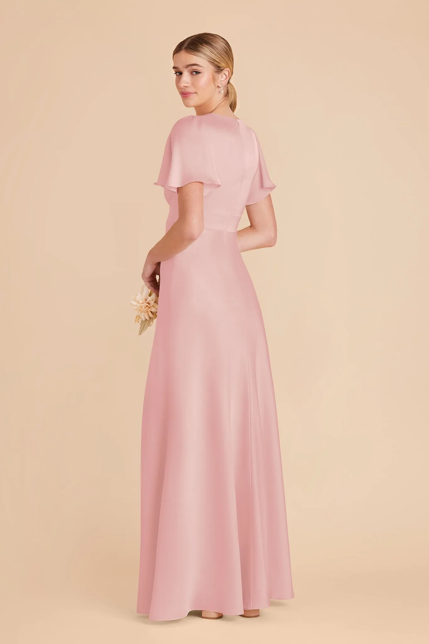 Marni Matte Satin Dress - Fondant Pink sold by Birdy Grey product image thumbnail 3