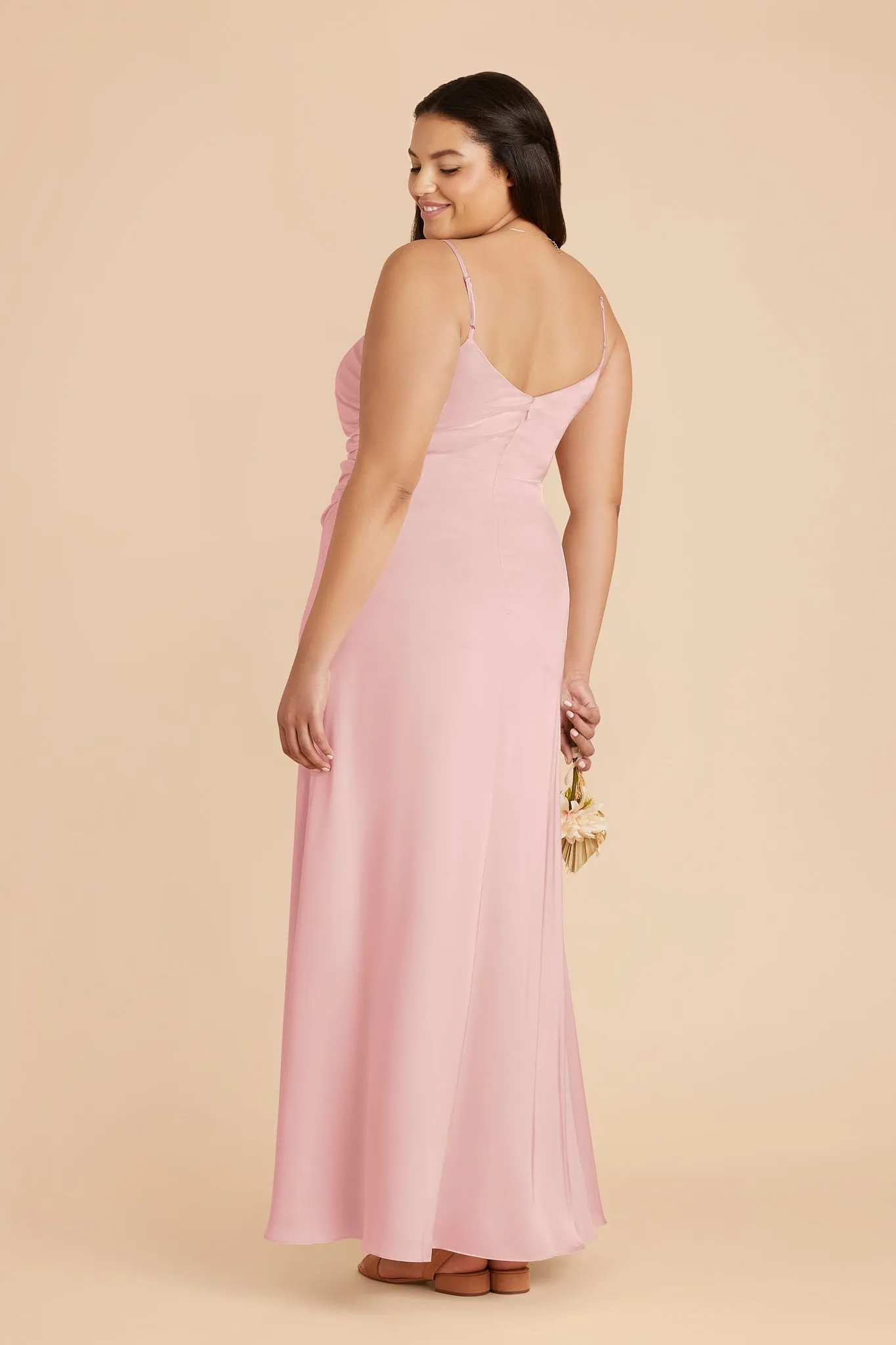 Catherine Matte Satin Dress - Fondant Pink sold by Birdy Grey product image thumbnail 5