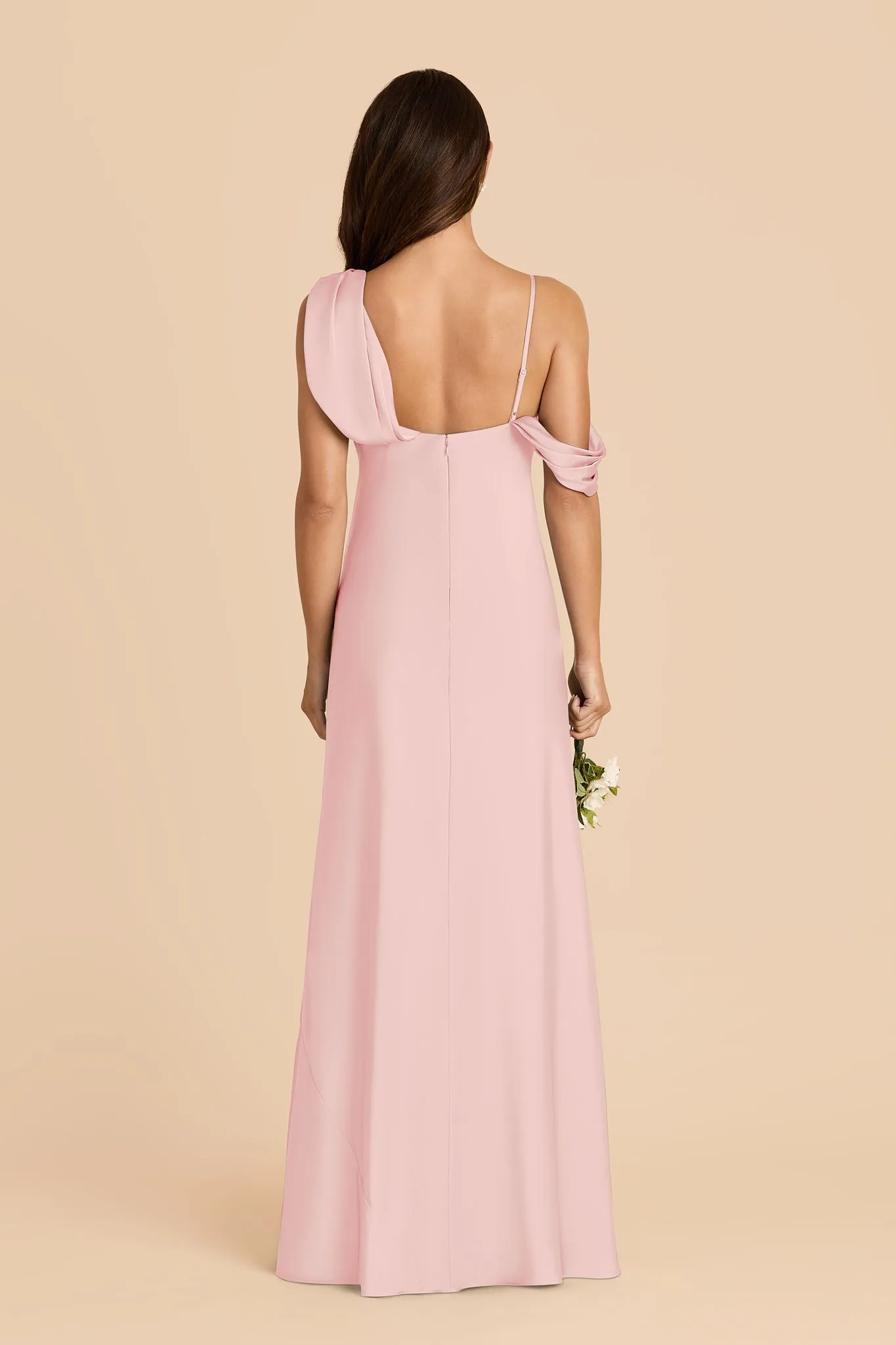 Freya Matte Satin Dress - Fondant Pink sold by Birdy Grey product image thumbnail 5