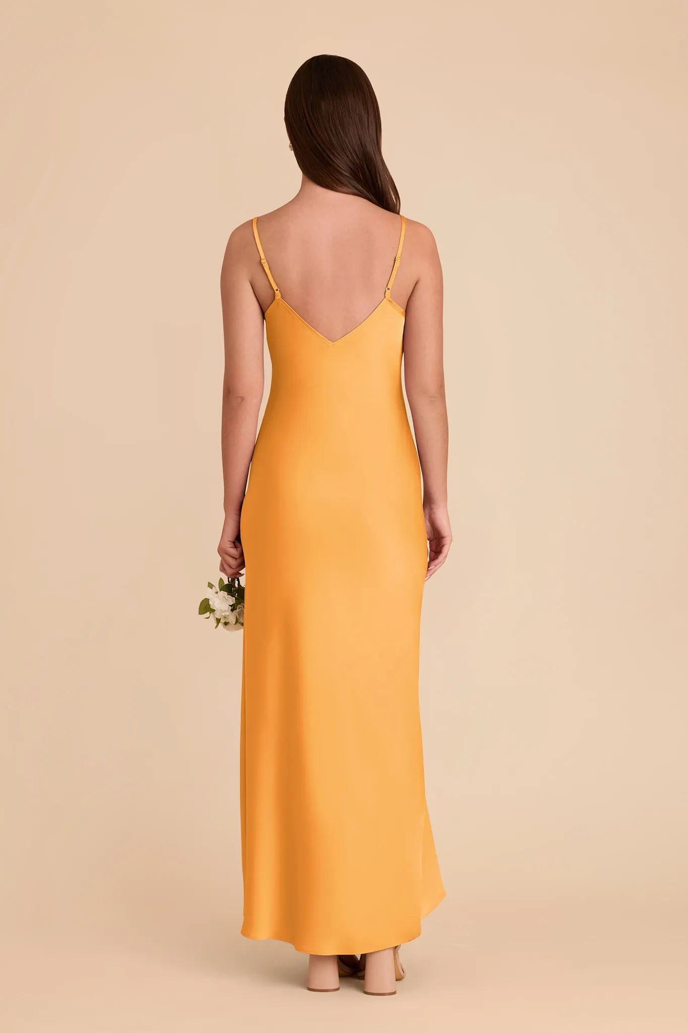 Alice Matte Satin Dress - Mango sold by Birdy Grey product image thumbnail 5