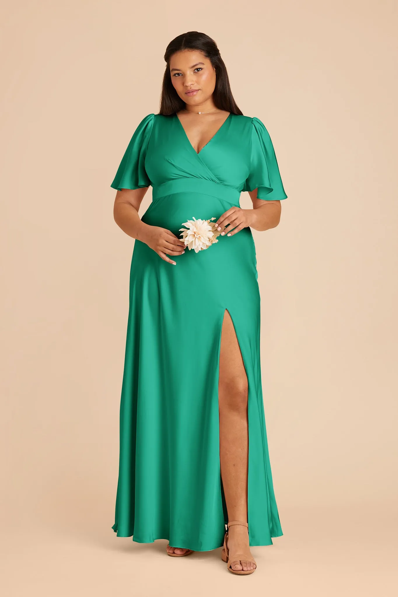 Marni Matte Satin Dress - Turquoise sold by Birdy Grey product image thumbnail 5