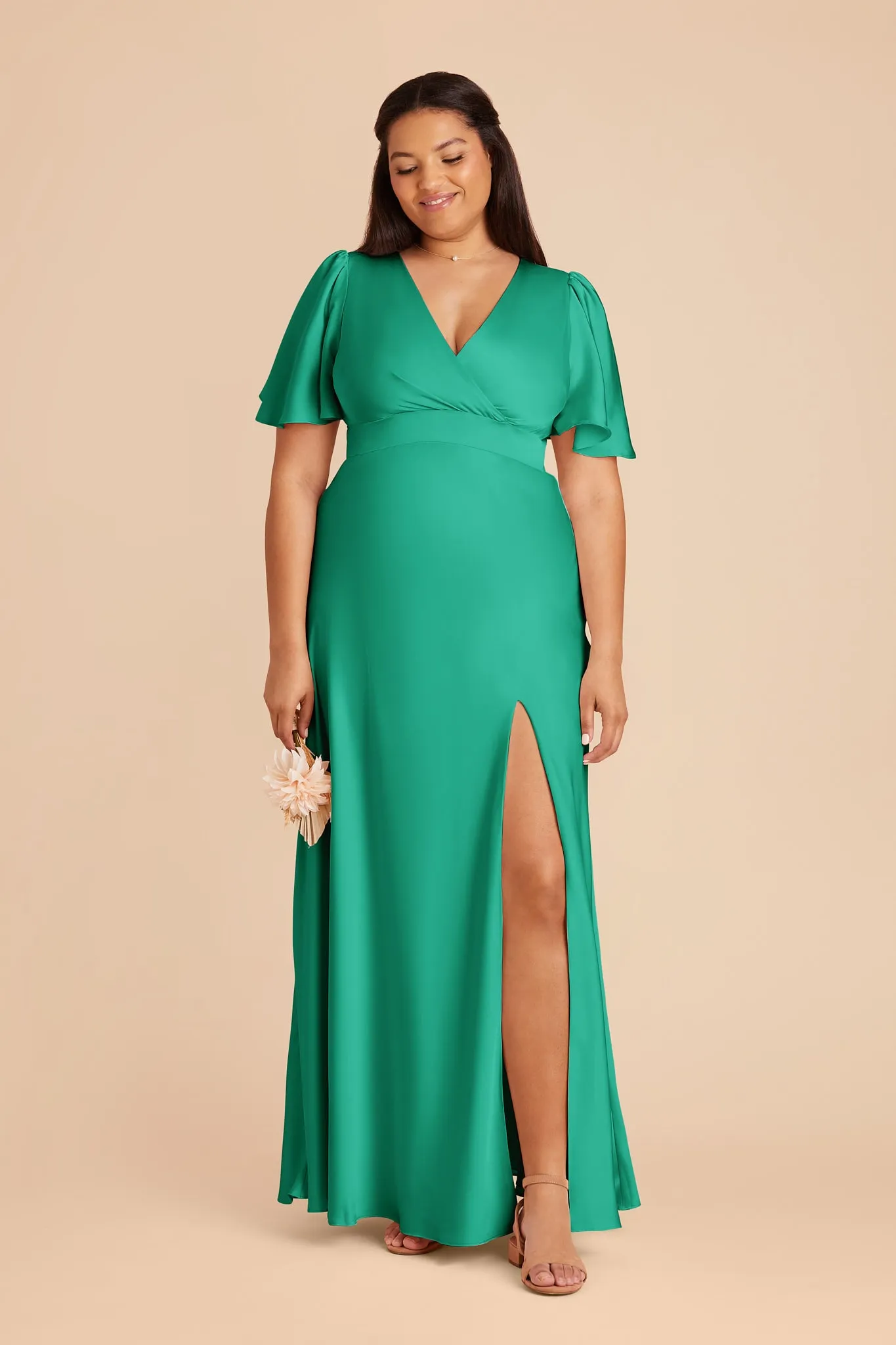 Marni Matte Satin Dress - Turquoise sold by Birdy Grey product image thumbnail 2