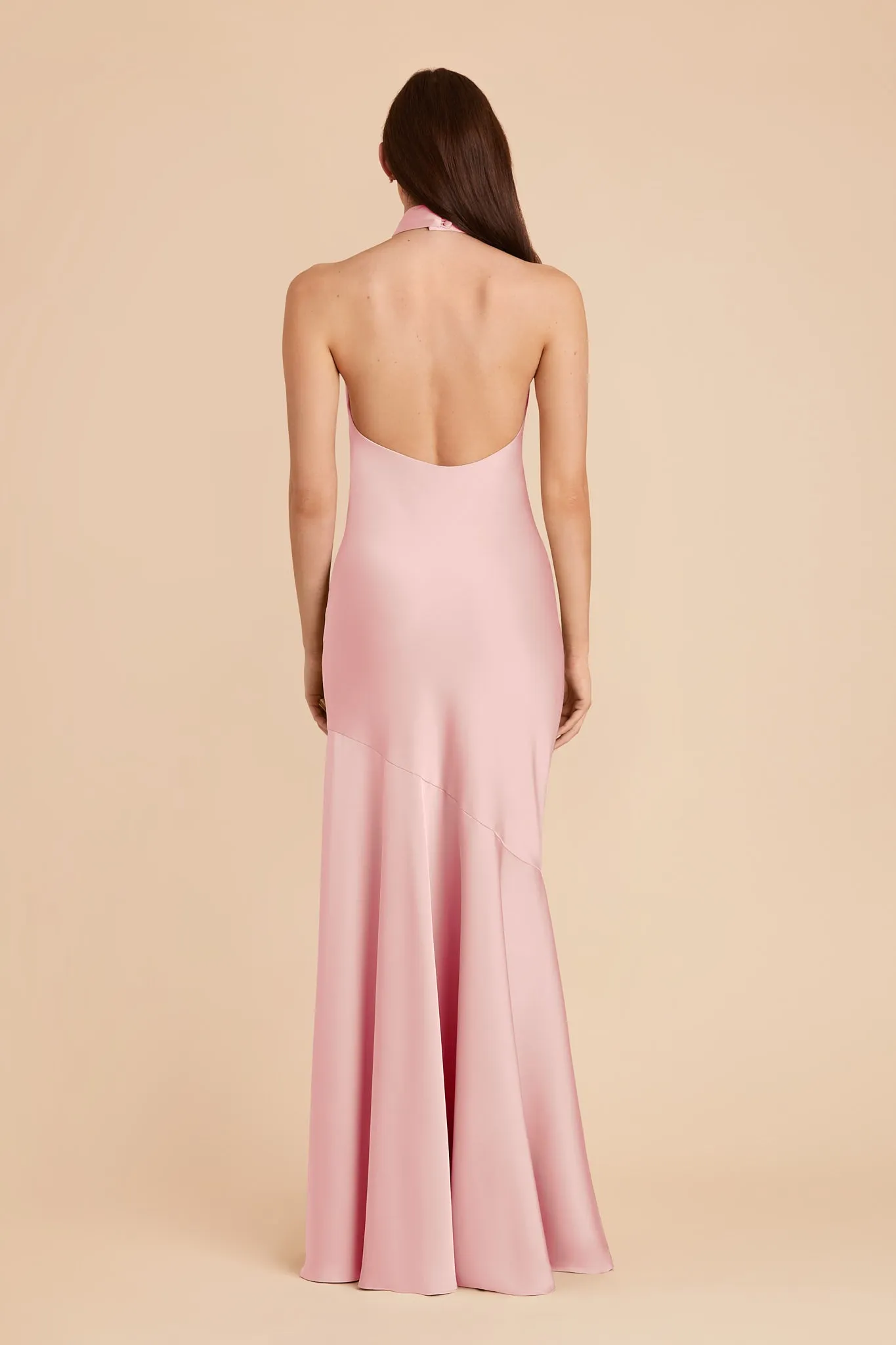 Stephanie Matte Satin Dress - Fondant Pink sold by Birdy Grey product image thumbnail 5