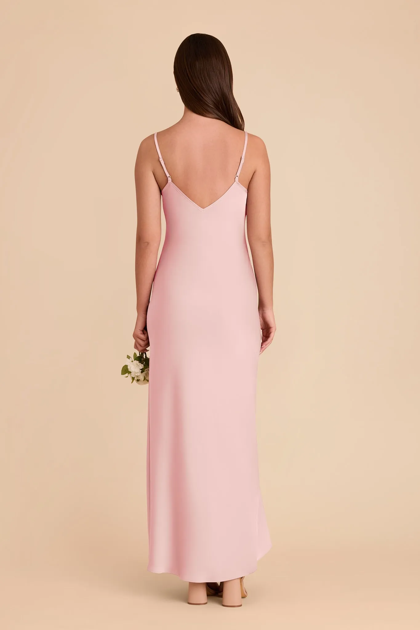 Alice Matte Satin Dress - Fondant Pink sold by Birdy Grey product image thumbnail 5