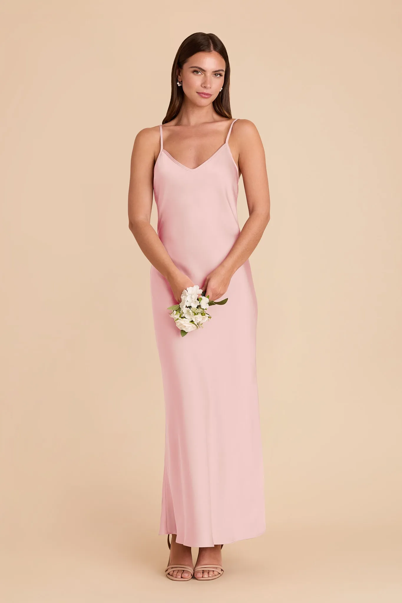 Alice Matte Satin Dress - Fondant Pink sold by Birdy Grey product image thumbnail 3