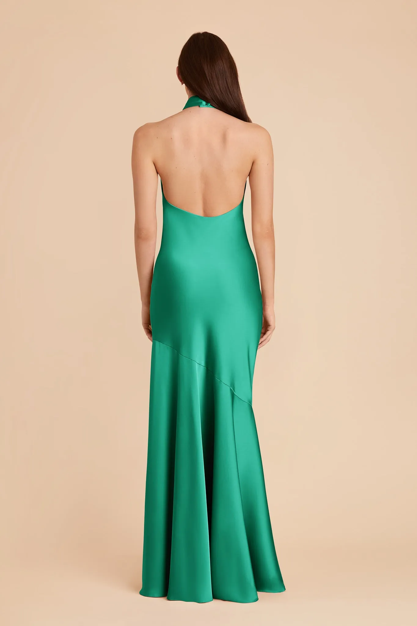 Stephanie Matte Satin Dress - Turquoise sold by Birdy Grey product image thumbnail 5