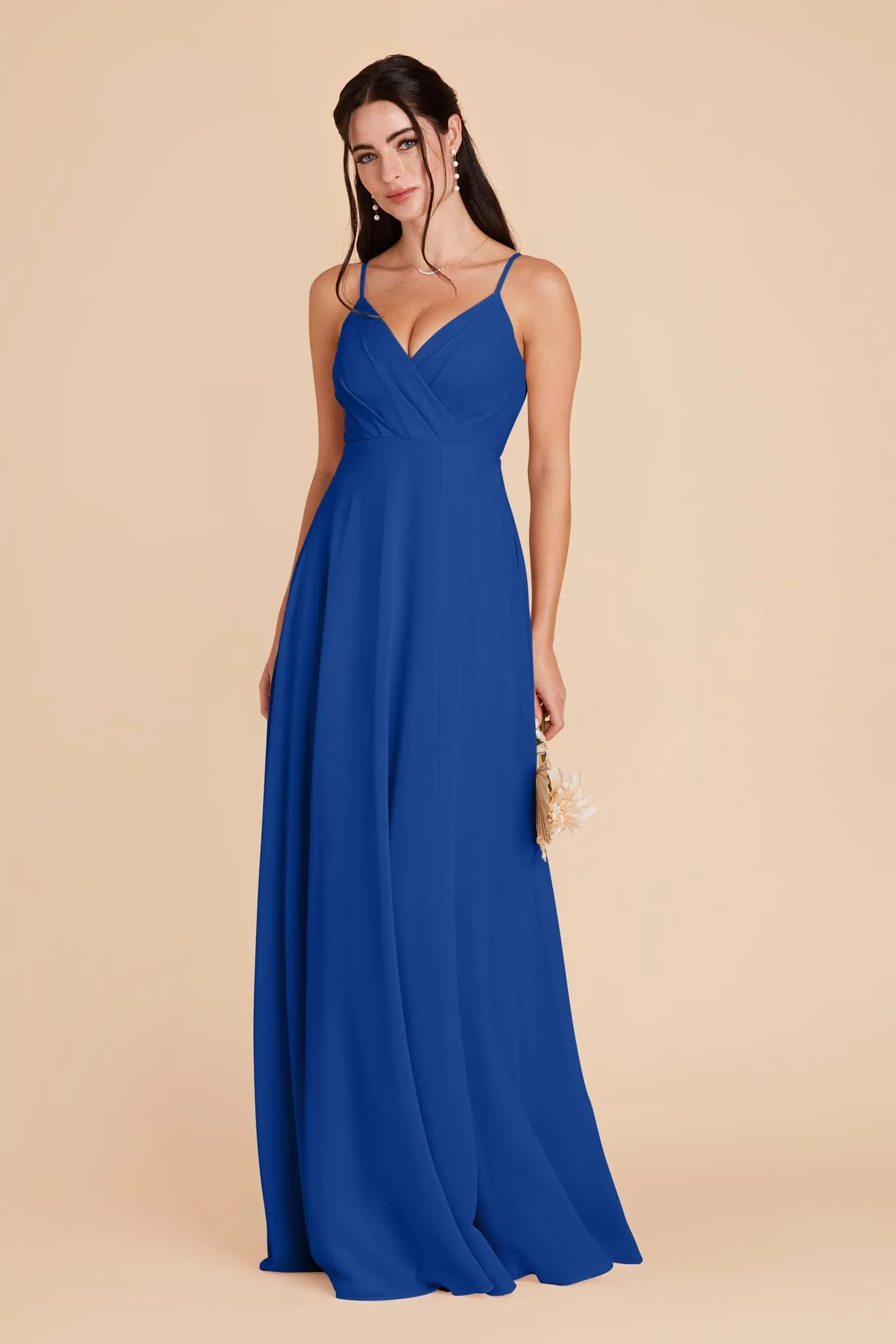 Kaia Chiffon Dress - Cobalt Blue sold by Birdy Grey product image thumbnail 3