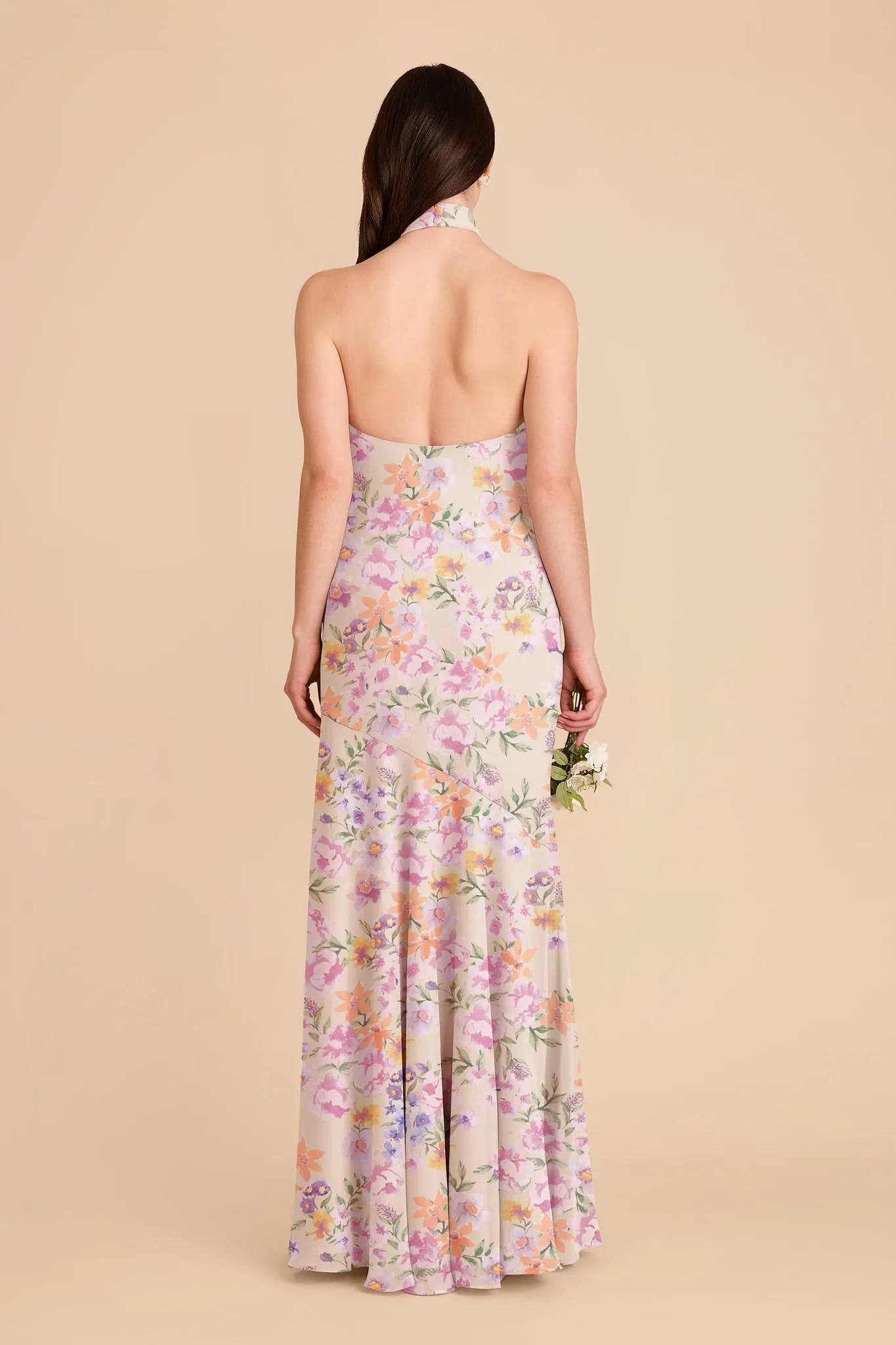 Stephanie Chiffon Dress - Botanical Blooms sold by Birdy Grey product image thumbnail 2