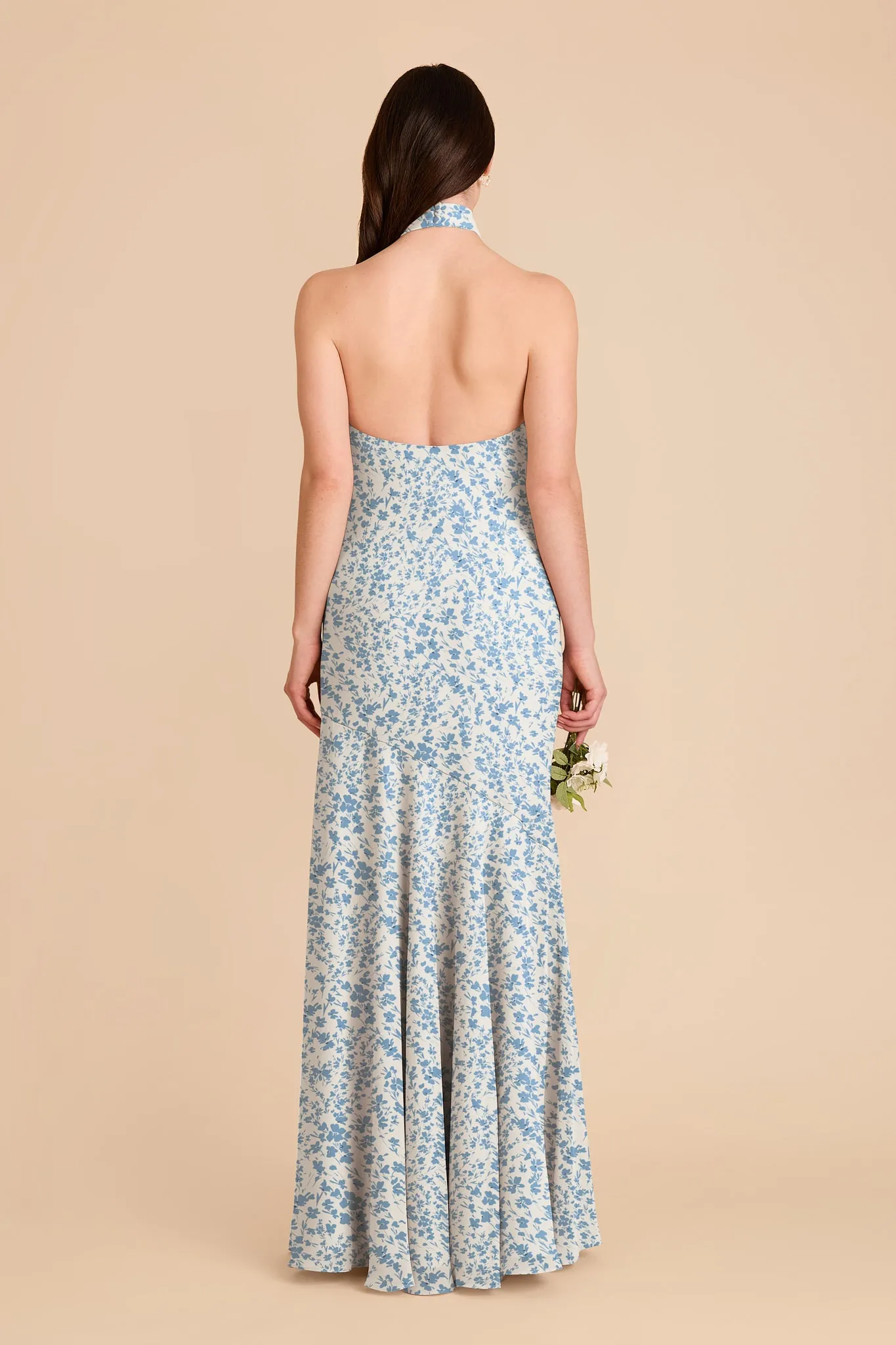 Stephanie Chiffon Dress - Blue Dreamy Ditsy sold by Birdy Grey product image thumbnail 2