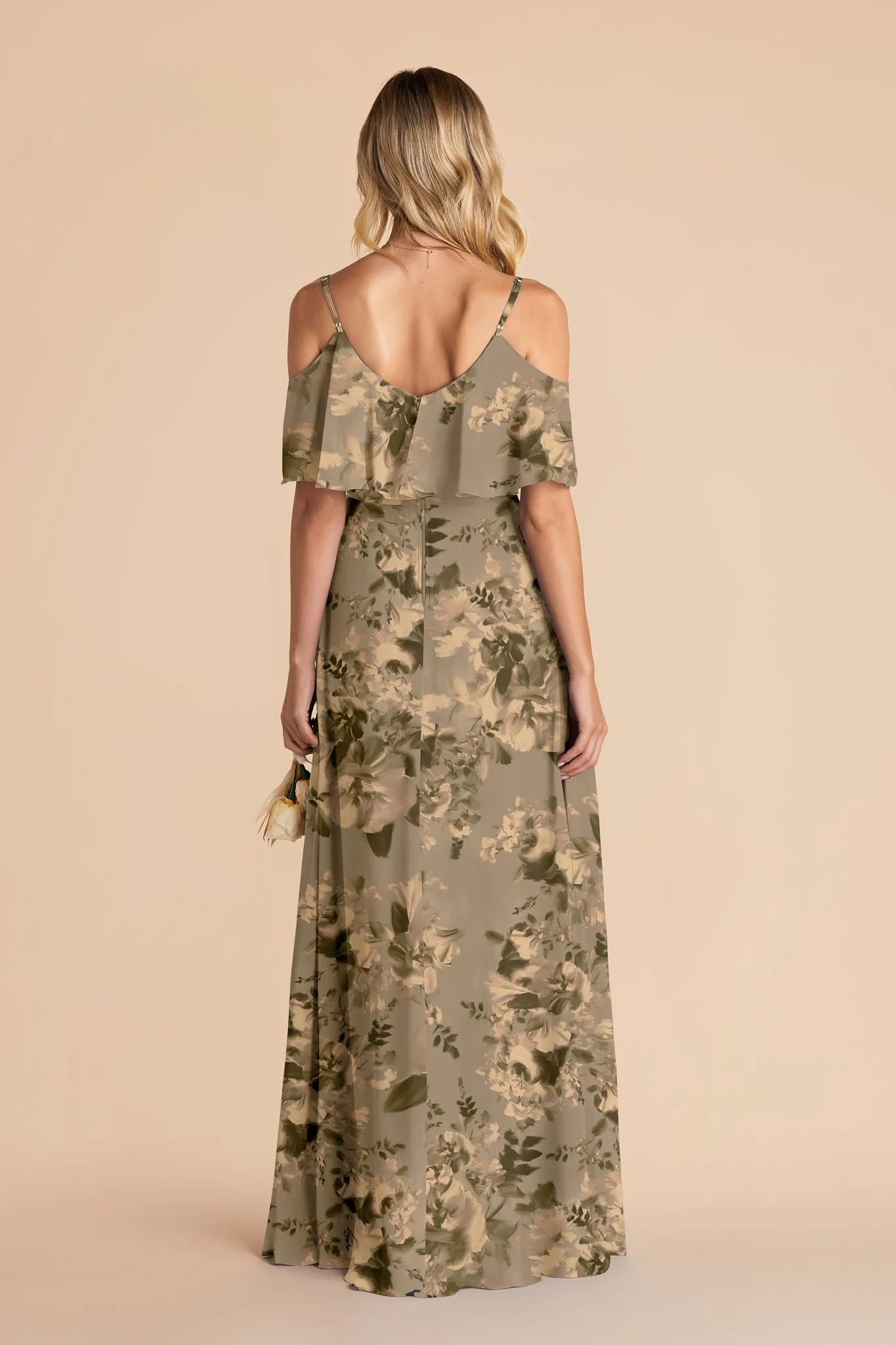 Jane Chiffon Dress - Doe Painted Botanics sold by Birdy Grey product image thumbnail 2