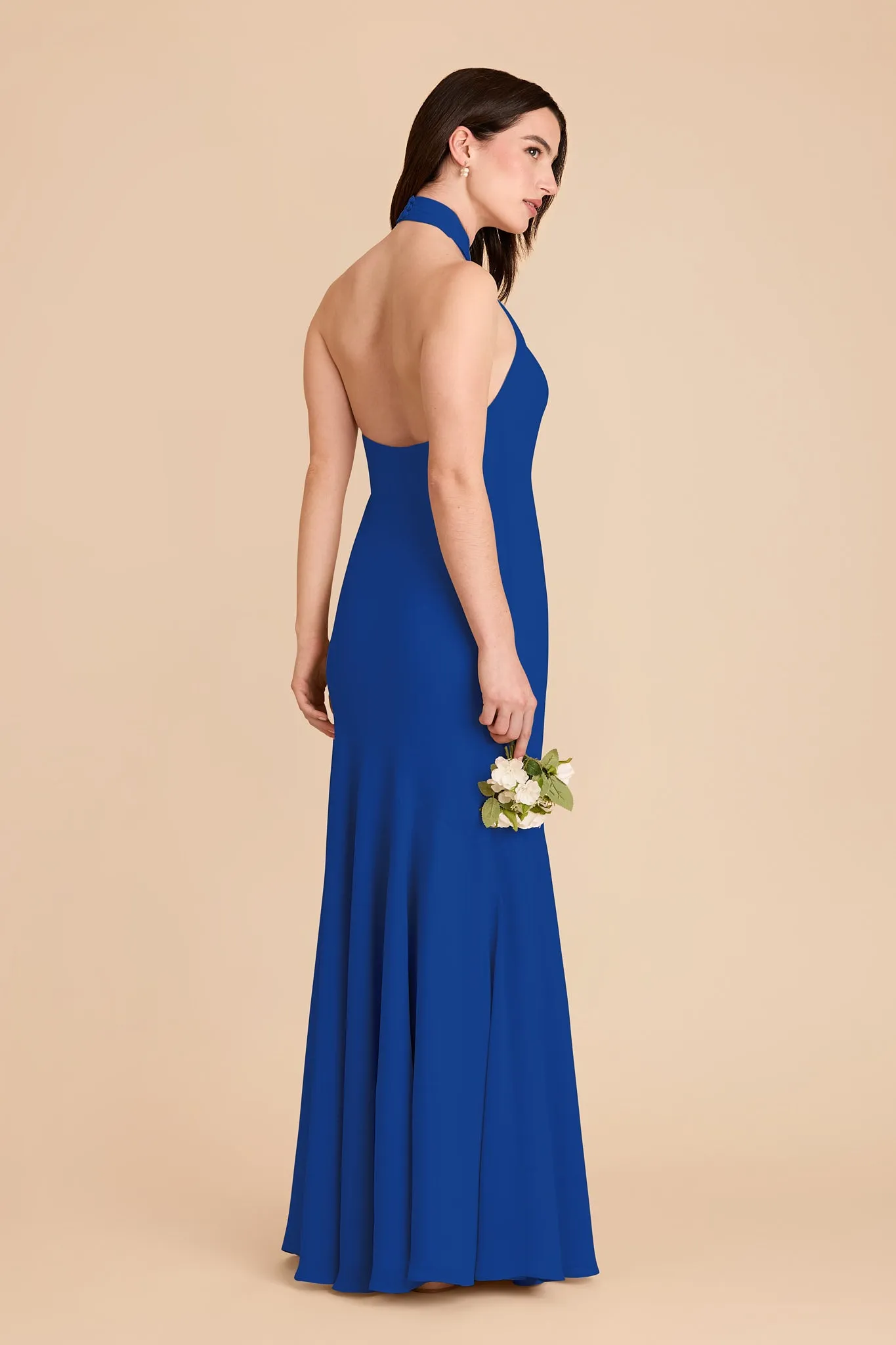 Stephanie Chiffon Dress - Cobalt Blue sold by Birdy Grey product image thumbnail 4