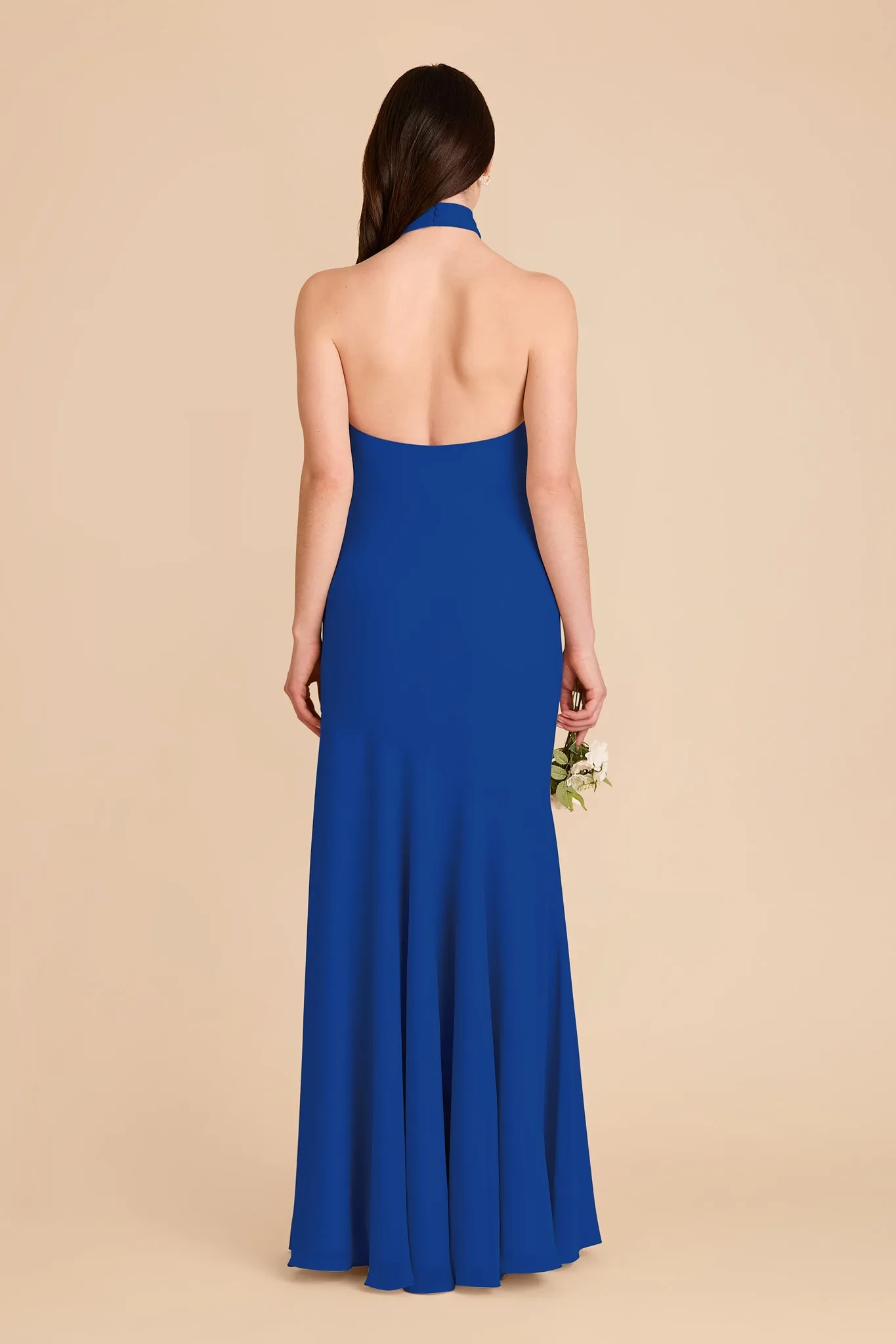 Stephanie Chiffon Dress - Cobalt Blue sold by Birdy Grey product image thumbnail 5