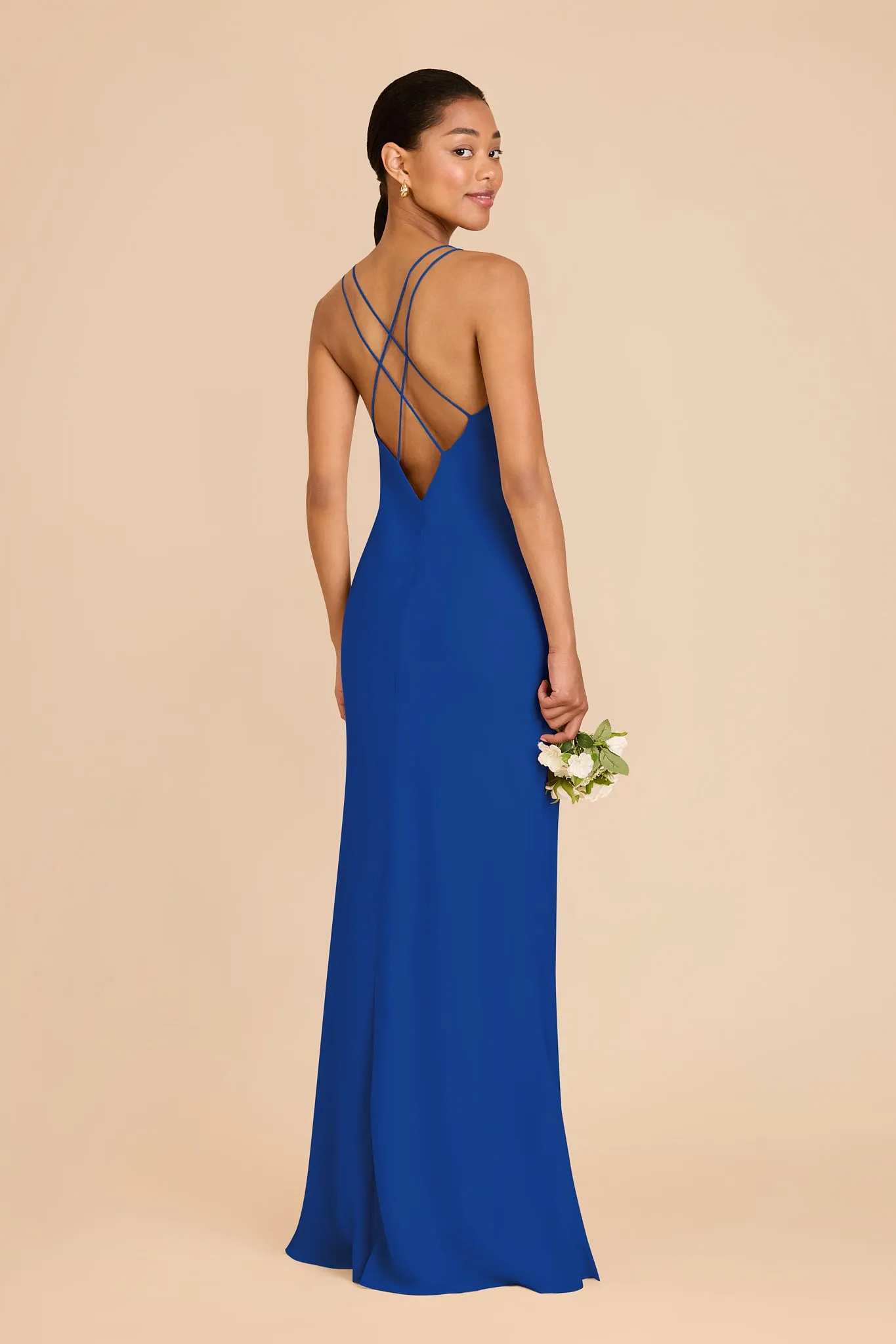 Dasha Chiffon Dress - Cobalt Blue sold by Birdy Grey product image thumbnail 4