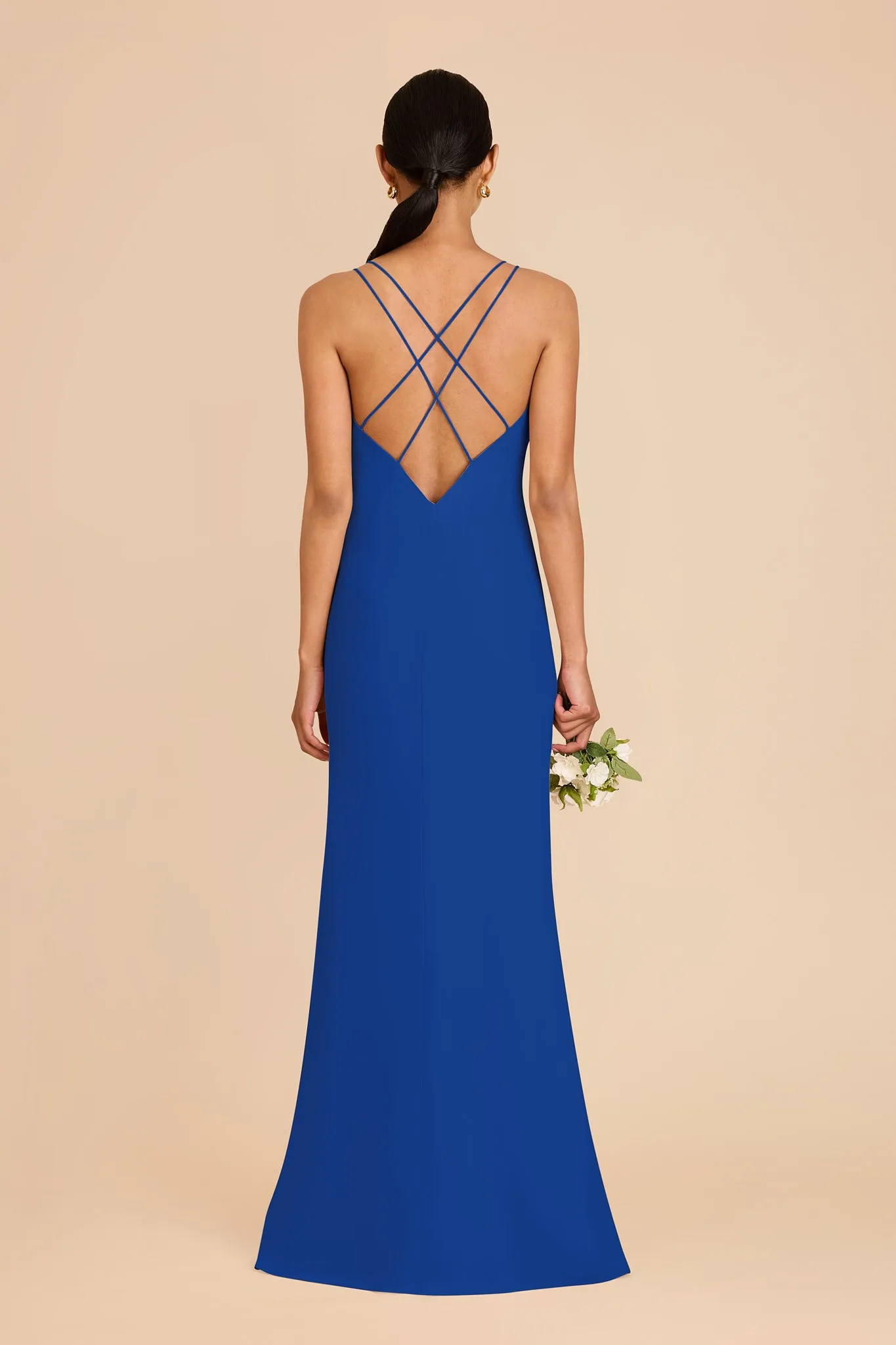 Dasha Chiffon Dress - Cobalt Blue sold by Birdy Grey product image thumbnail 5