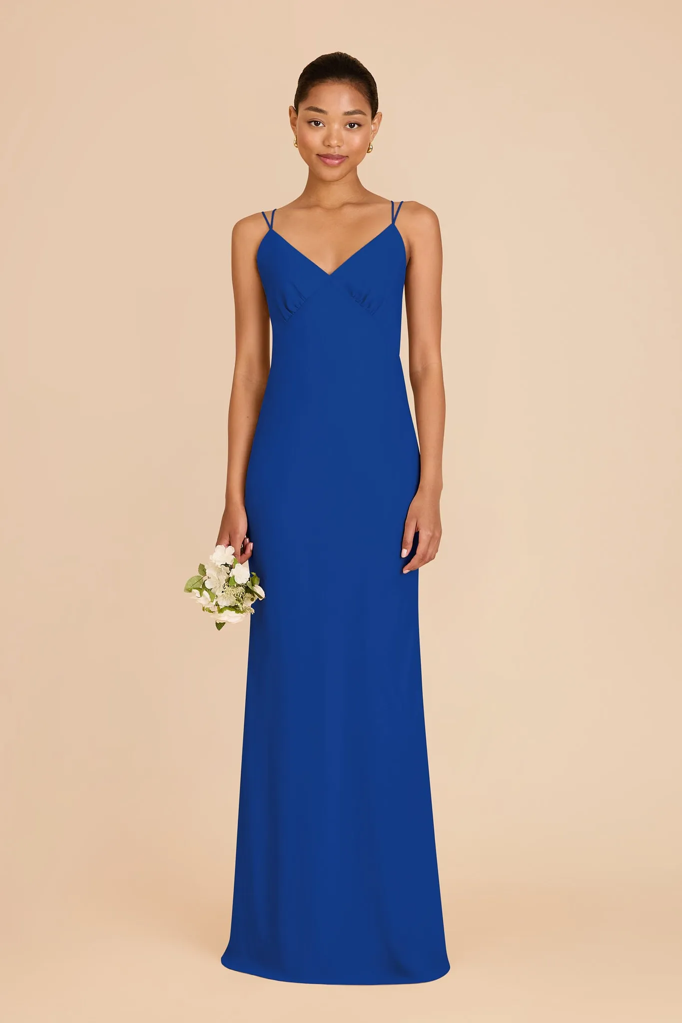 Dasha Chiffon Dress - Cobalt Blue sold by Birdy Grey